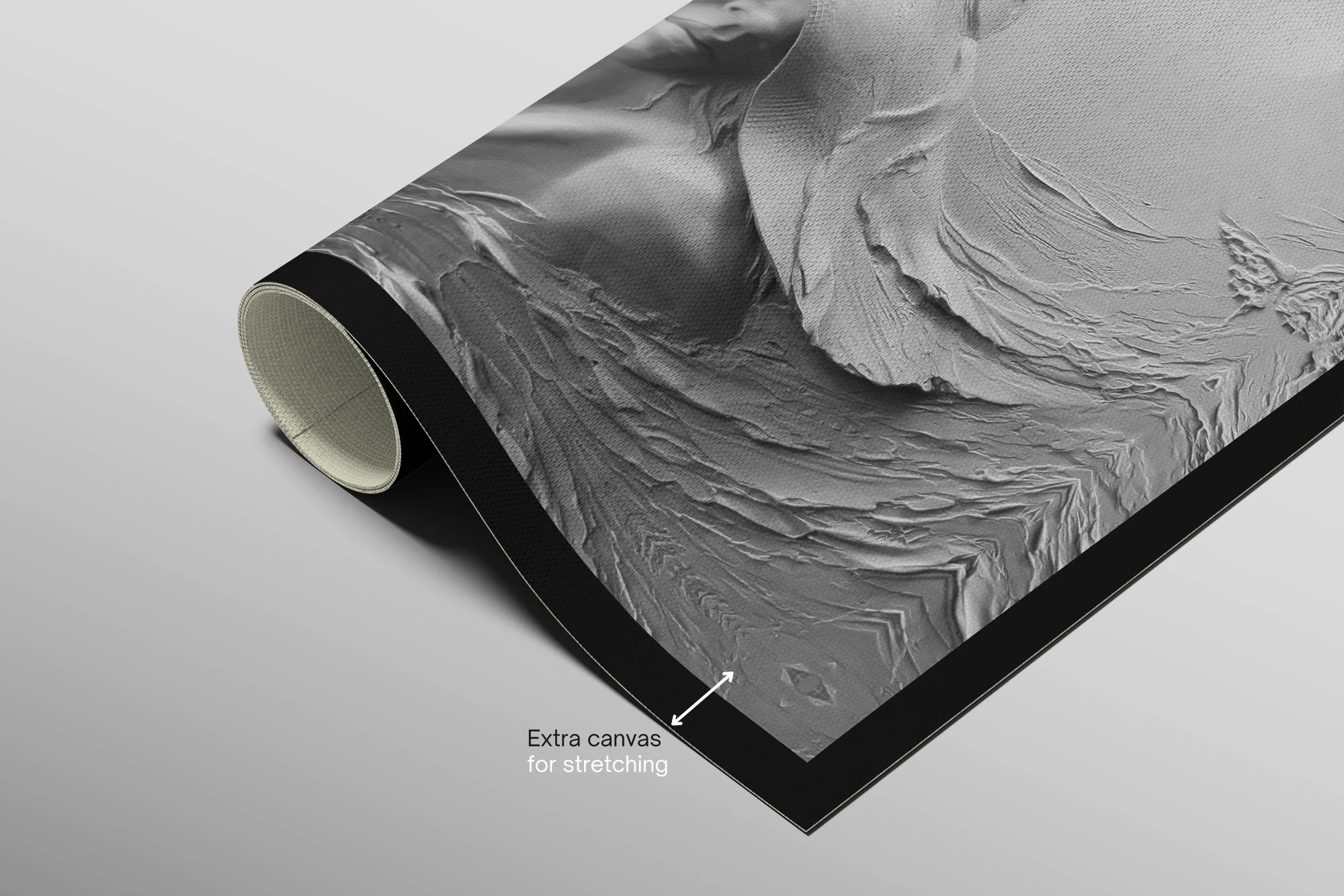 Alabaster Muse & Butterflies — 3D Haptic Embossed High-Gloss Luxury Wall Art - Image 8