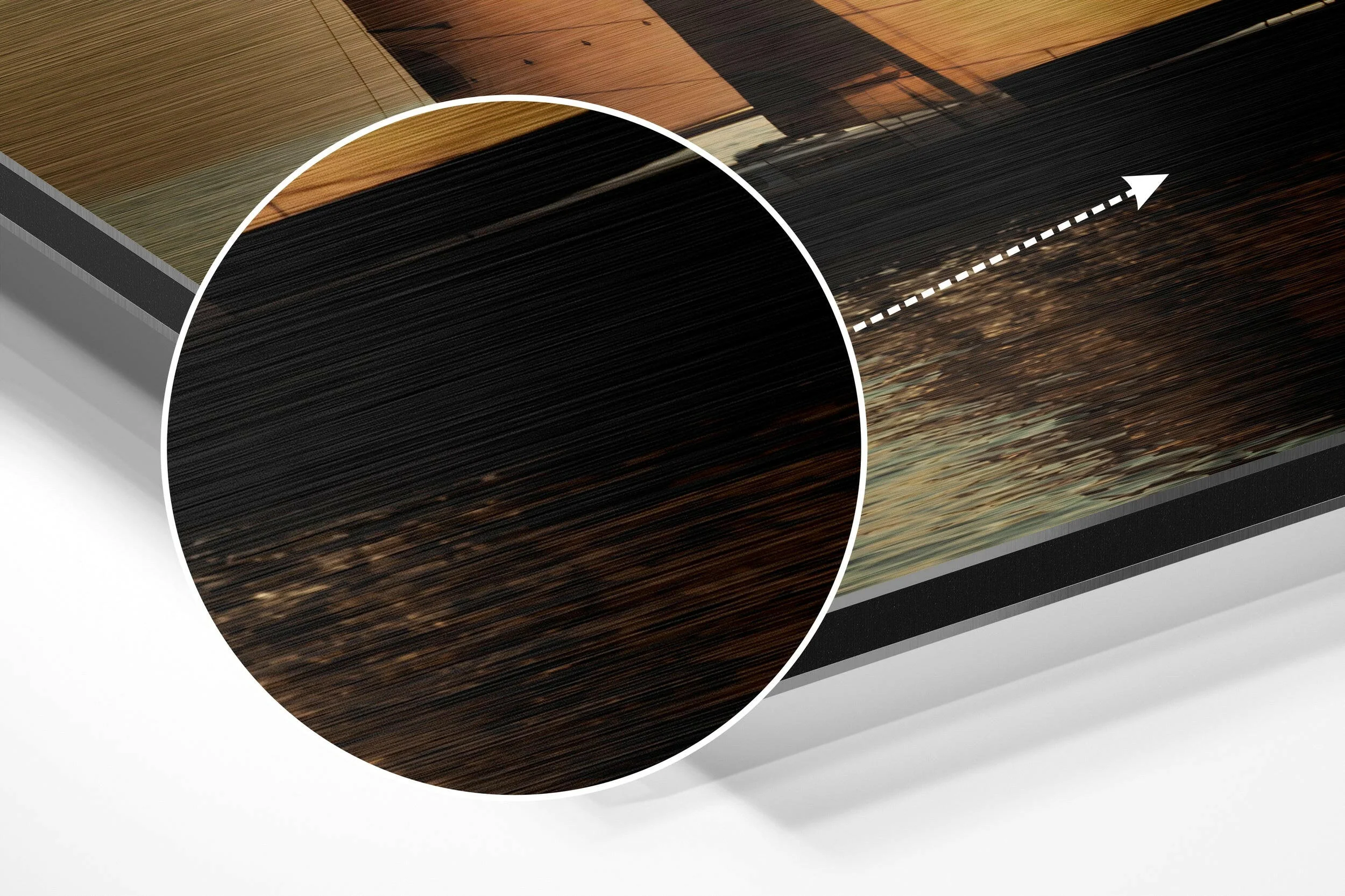 Sailing to Sunset Brushed Aluminium Dibond Wall Art - Image 3