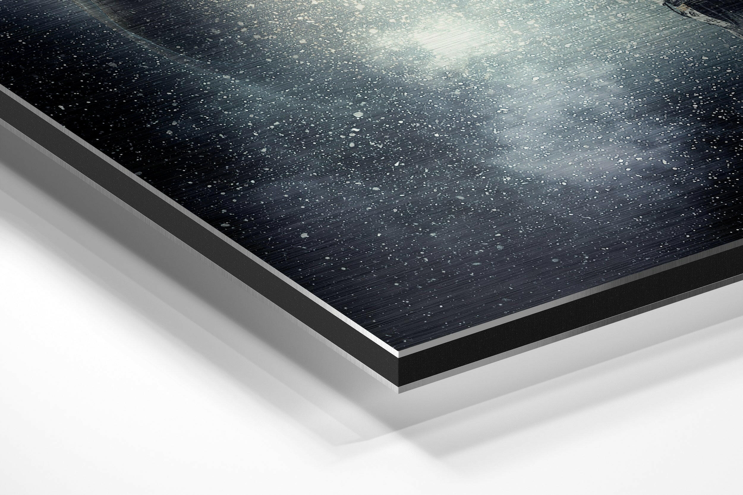 Space Traveller Brushed Aluminium Dibond Wall Art - Image 2