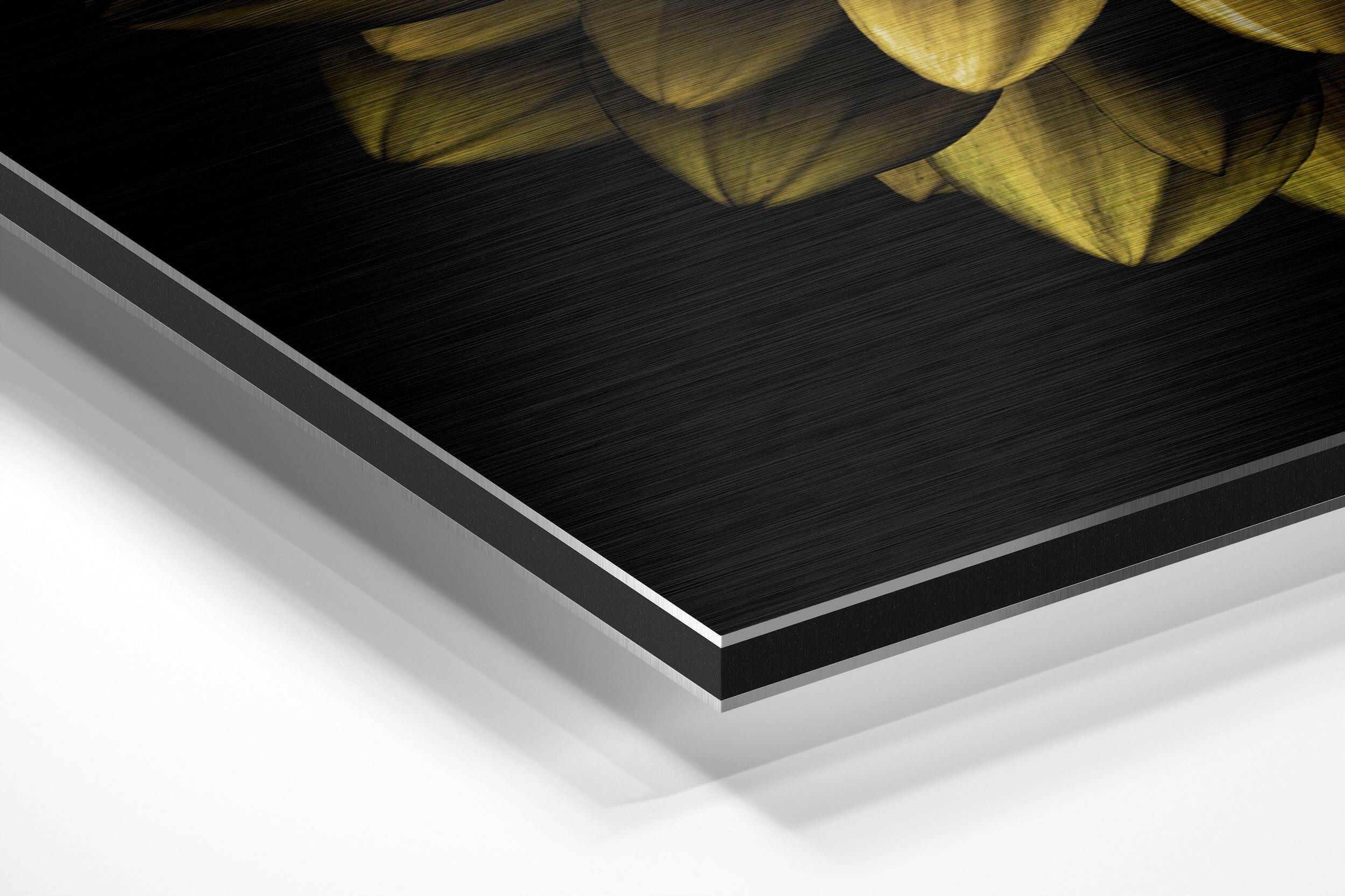 Flower Brushed Aluminium Dibond Wall Art - Image 2