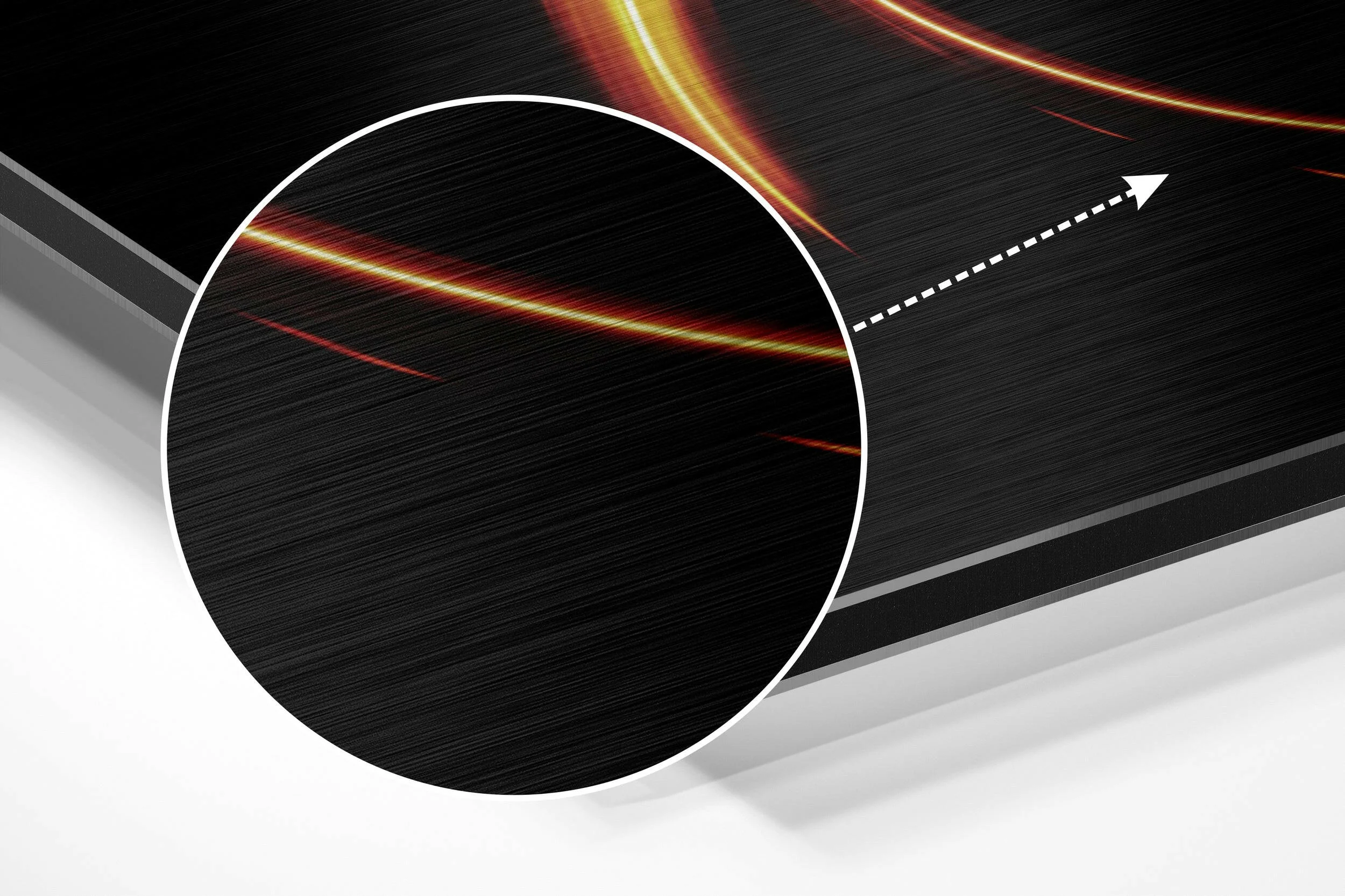 Capricorn Brushed Aluminium Dibond Wall Art - Image 3