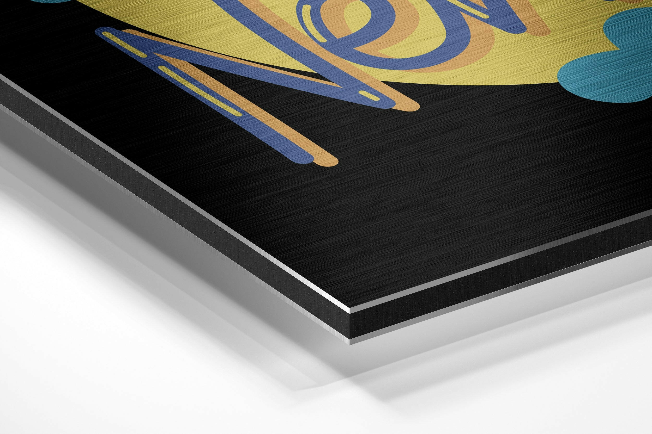 Today is a New Day Brushed Aluminium Dibond Wall Art - Image 2