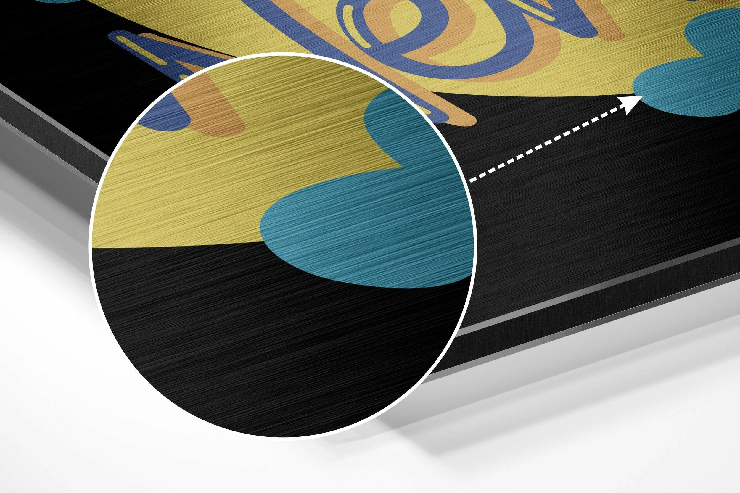 Today is a New Day Brushed Aluminium Dibond Wall Art - Image 3