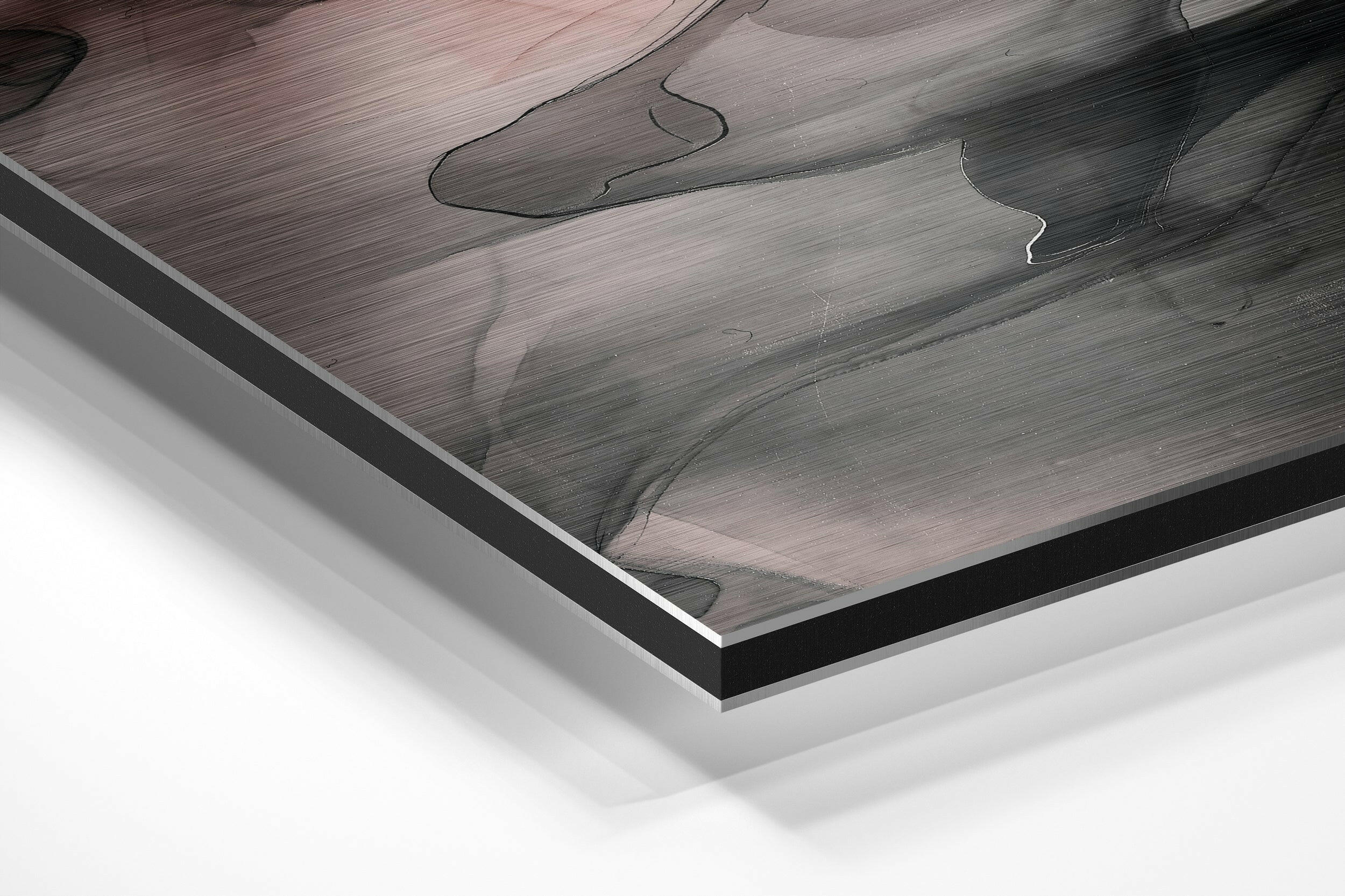 Marmoreal Brushed Aluminium Dibond Wall Art - Image 2