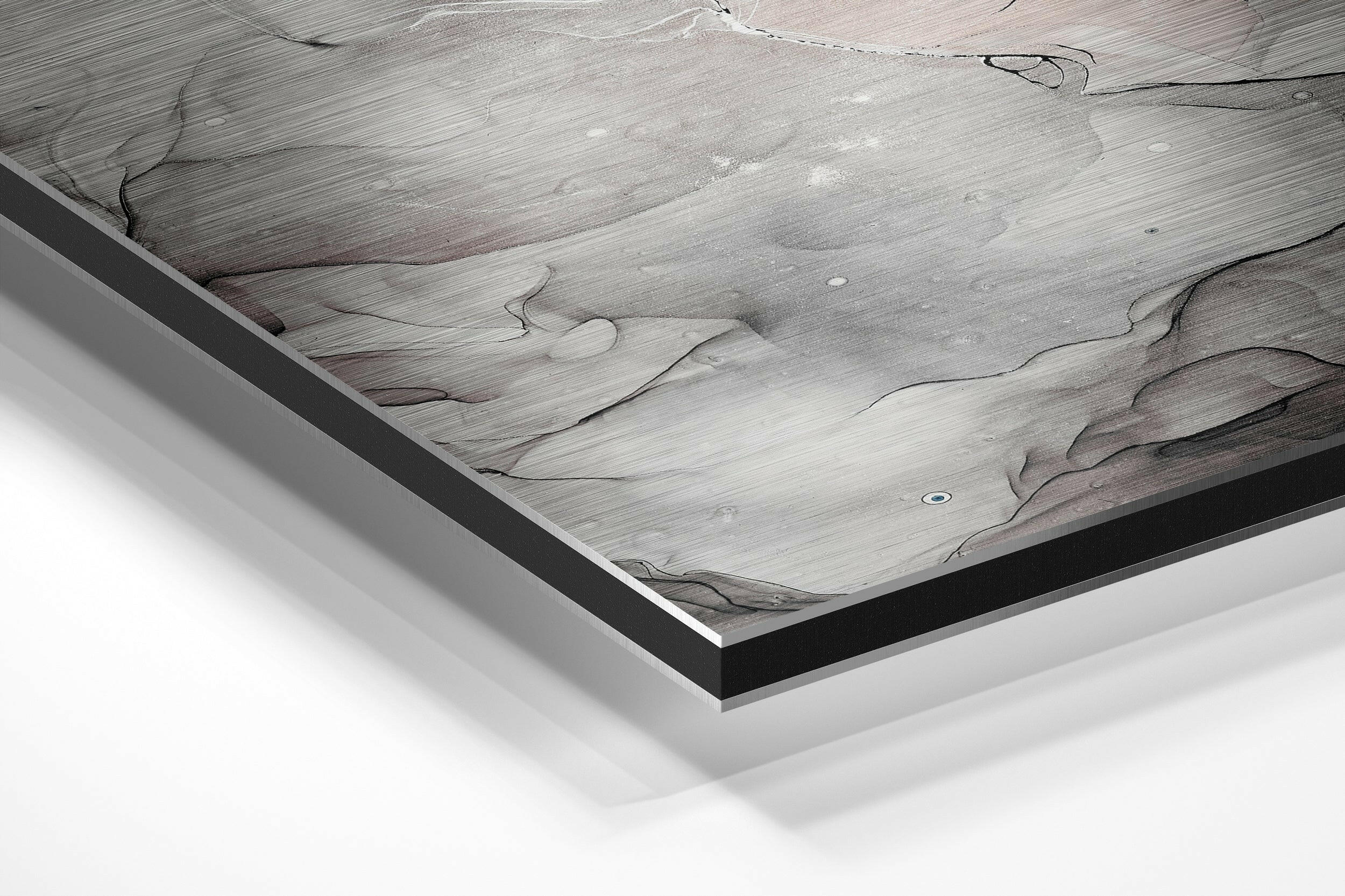 Marmoreal Brushed Aluminium Dibond Wall Art - Image 2