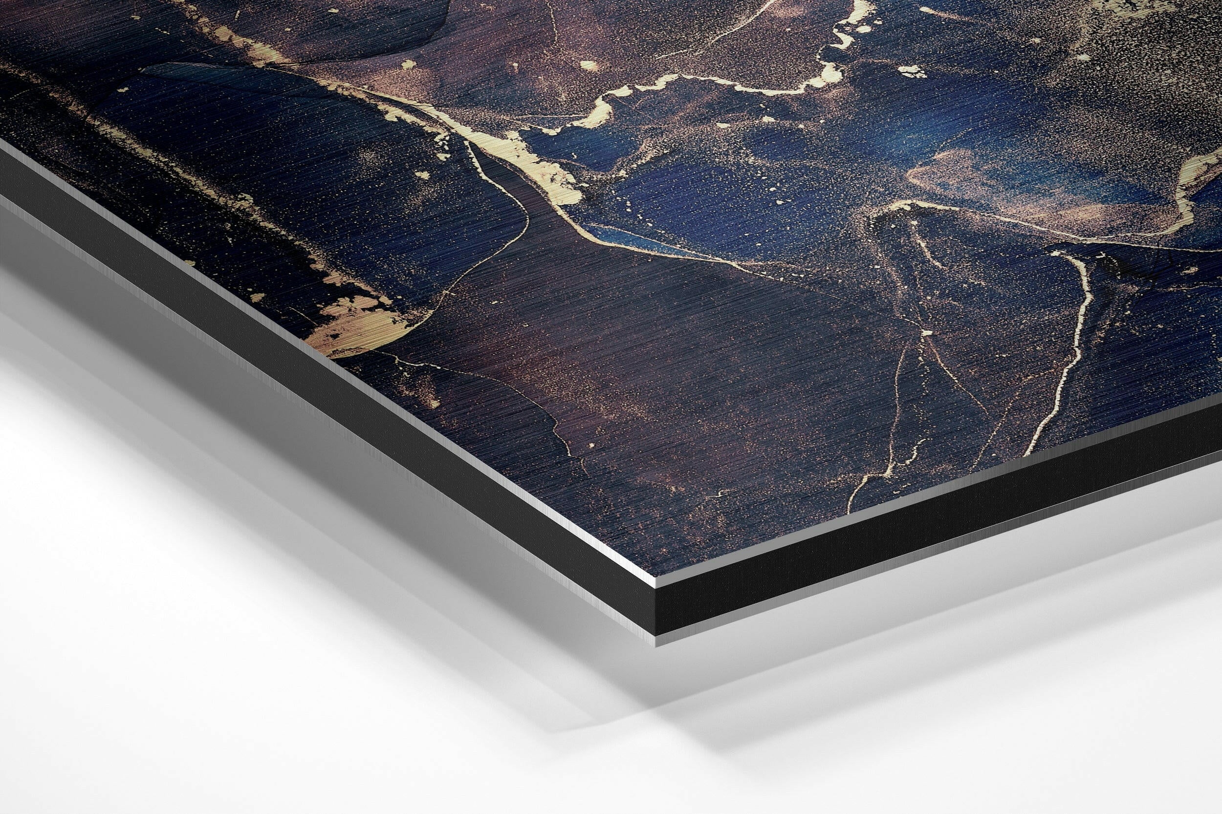Splash Brushed Aluminium Dibond Wall Art - Image 2