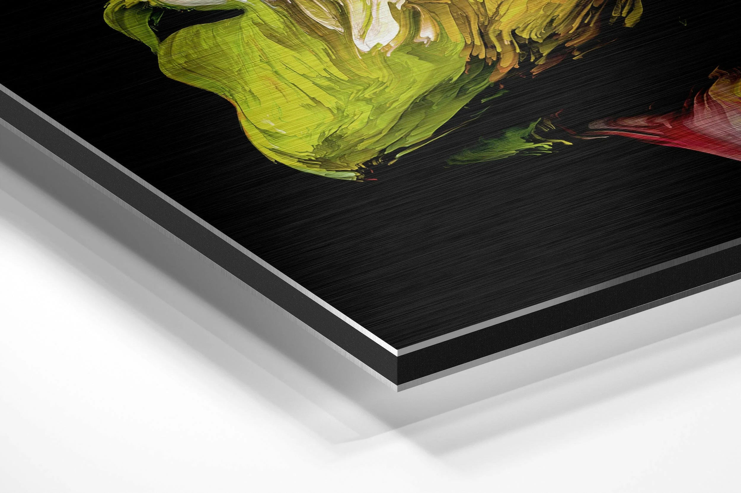 Feel the Music Brushed Aluminium Dibond Wall Art - Image 2