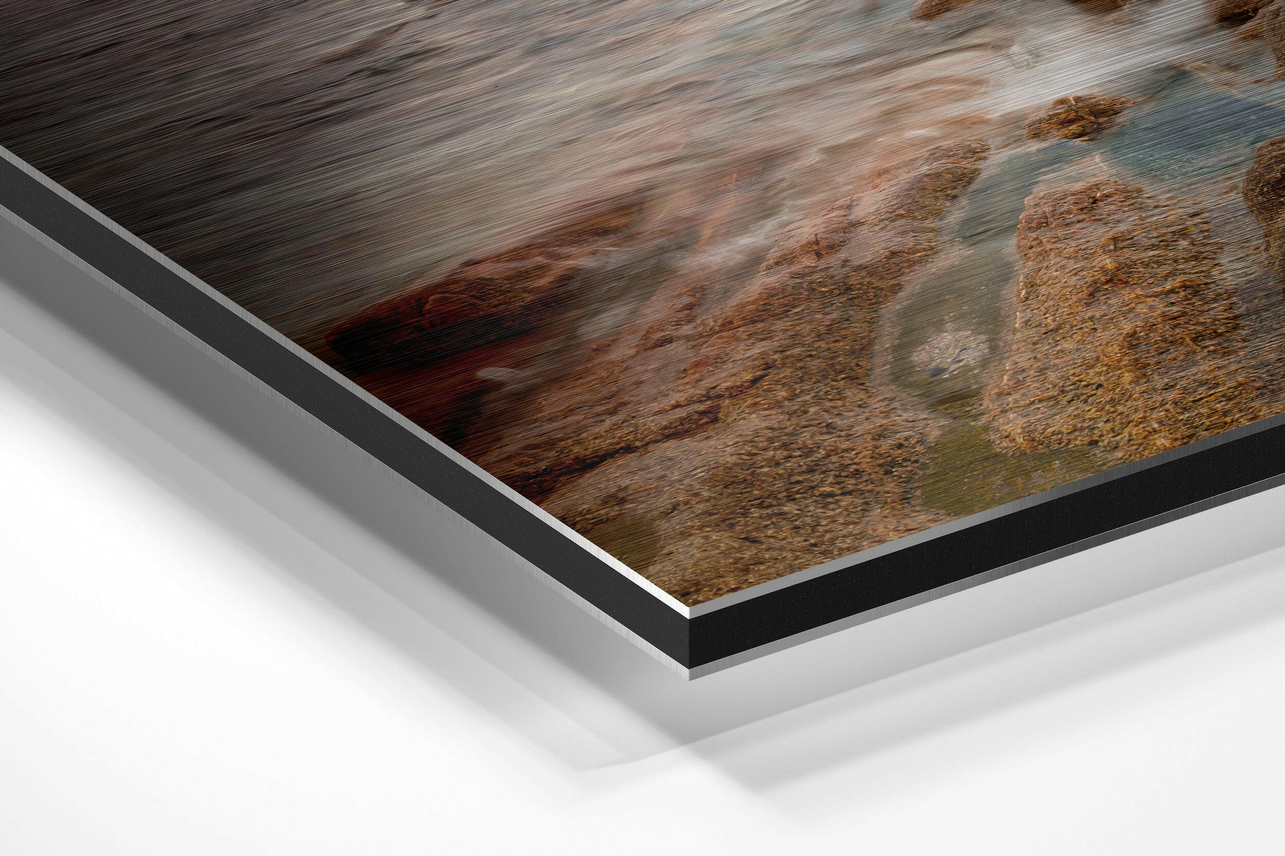 Coast Brushed Aluminium Dibond Wall Art - Image 2