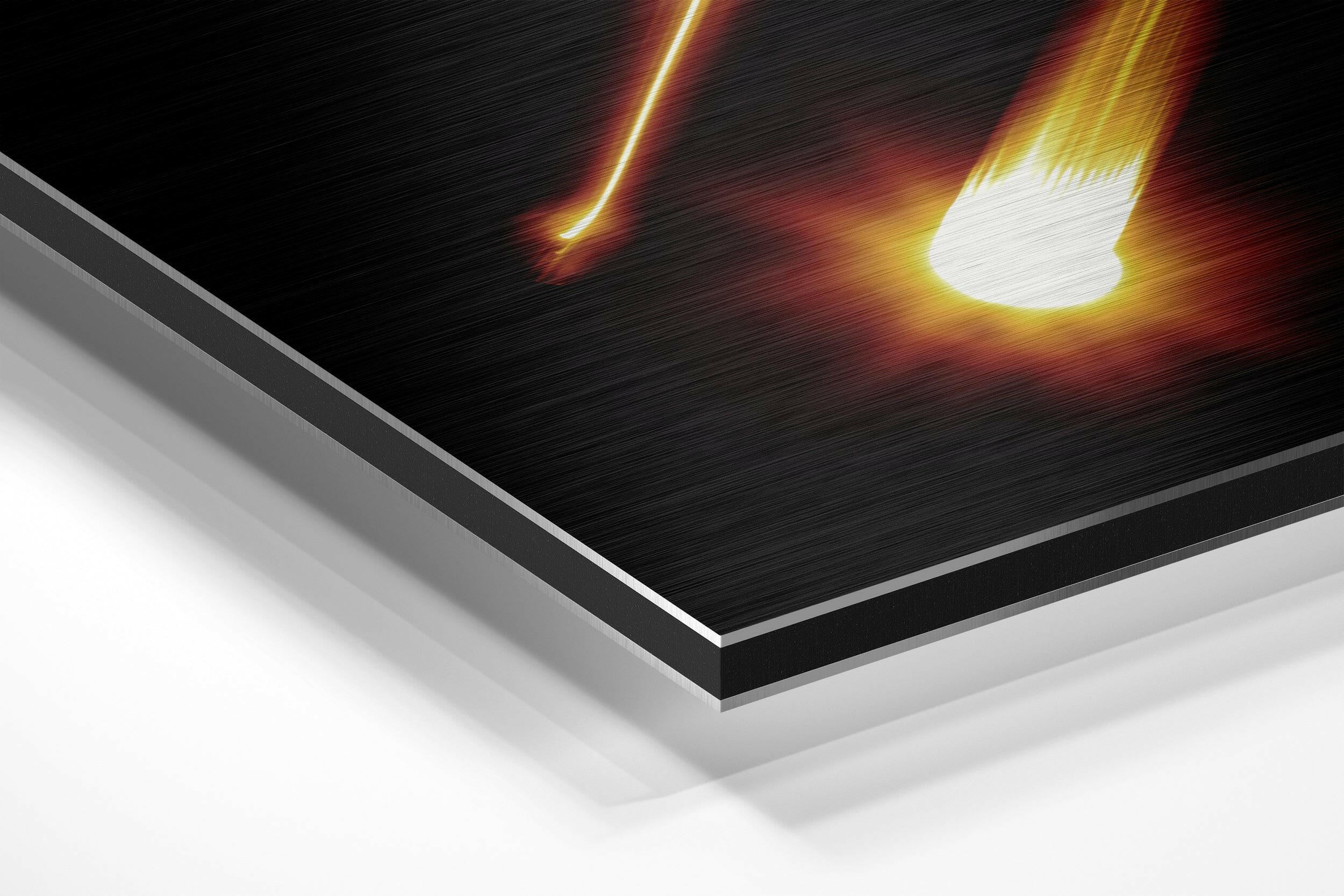 Libra Brushed Aluminium Dibond Wall Art - Image 2