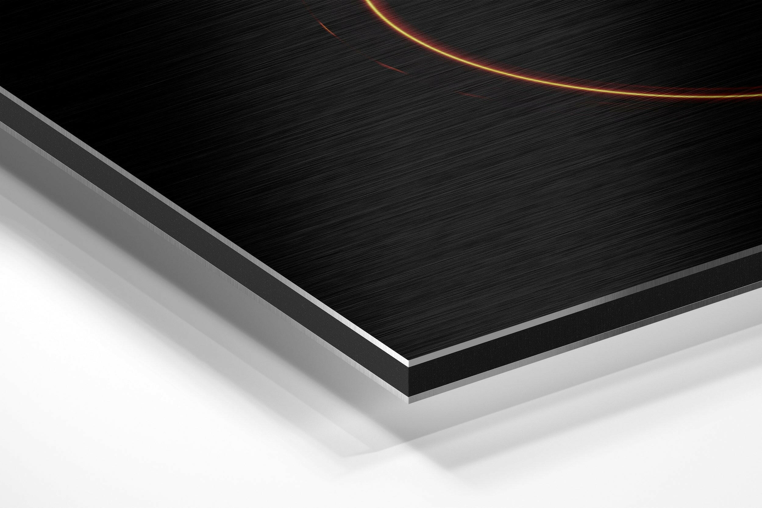 Taurus Brushed Aluminium Dibond Wall Art - Image 2