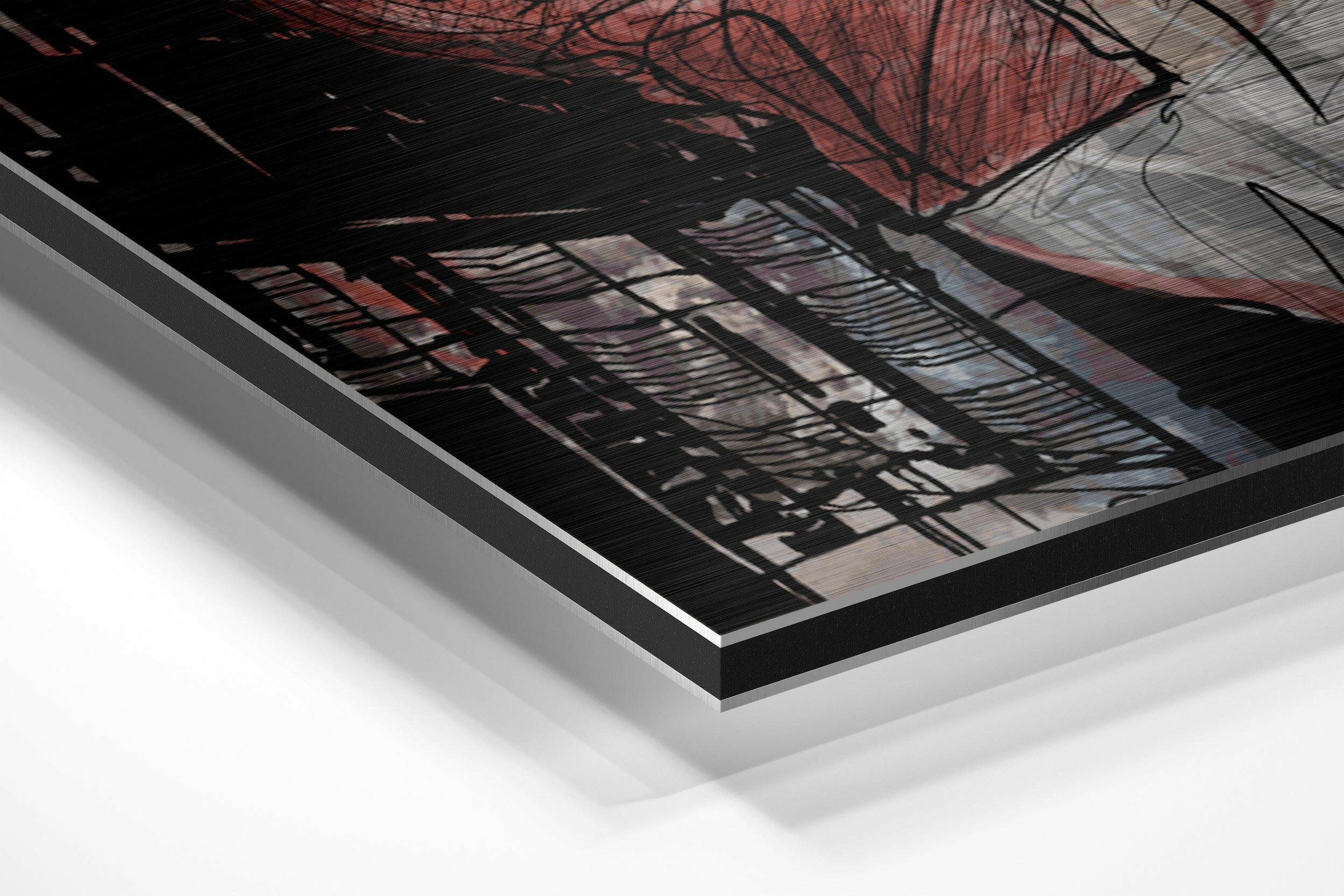 Jazz Brushed Aluminium Dibond Wall Art - Image 2