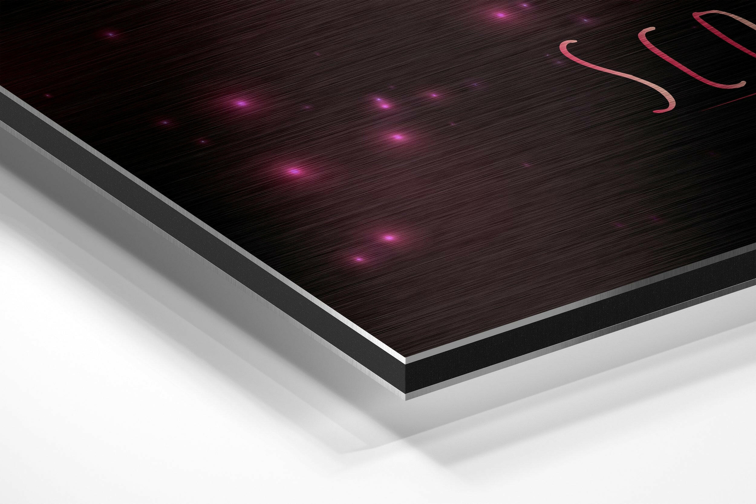 Scorpio Brushed Aluminium Dibond Wall Art - Image 2
