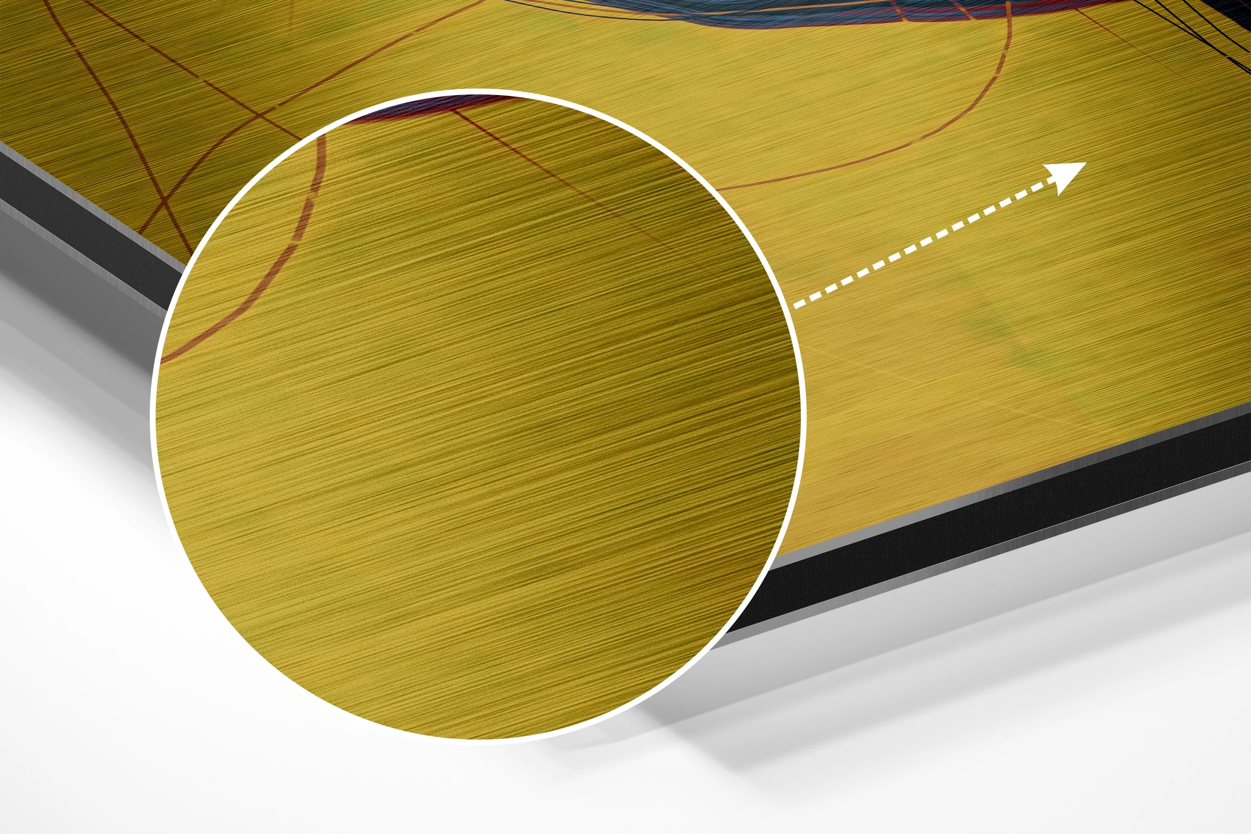 The Hole Brushed Aluminium Dibond Wall Art - Image 3
