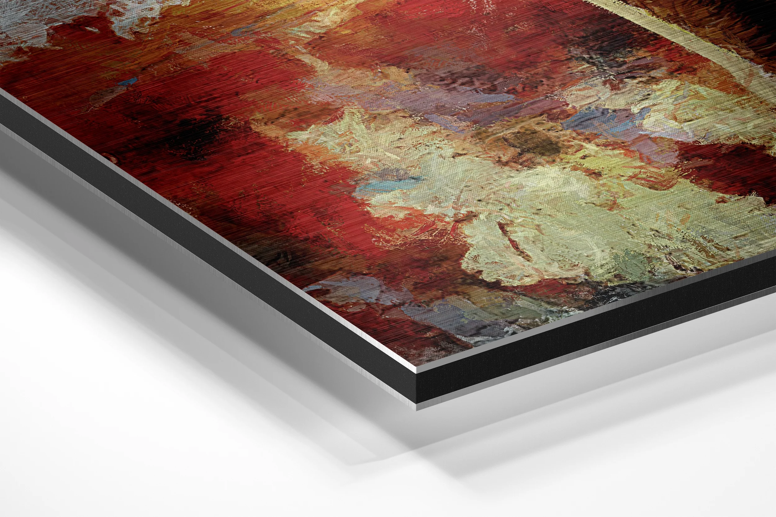 Elephant Brushed Aluminium Dibond Wall Art - Image 2