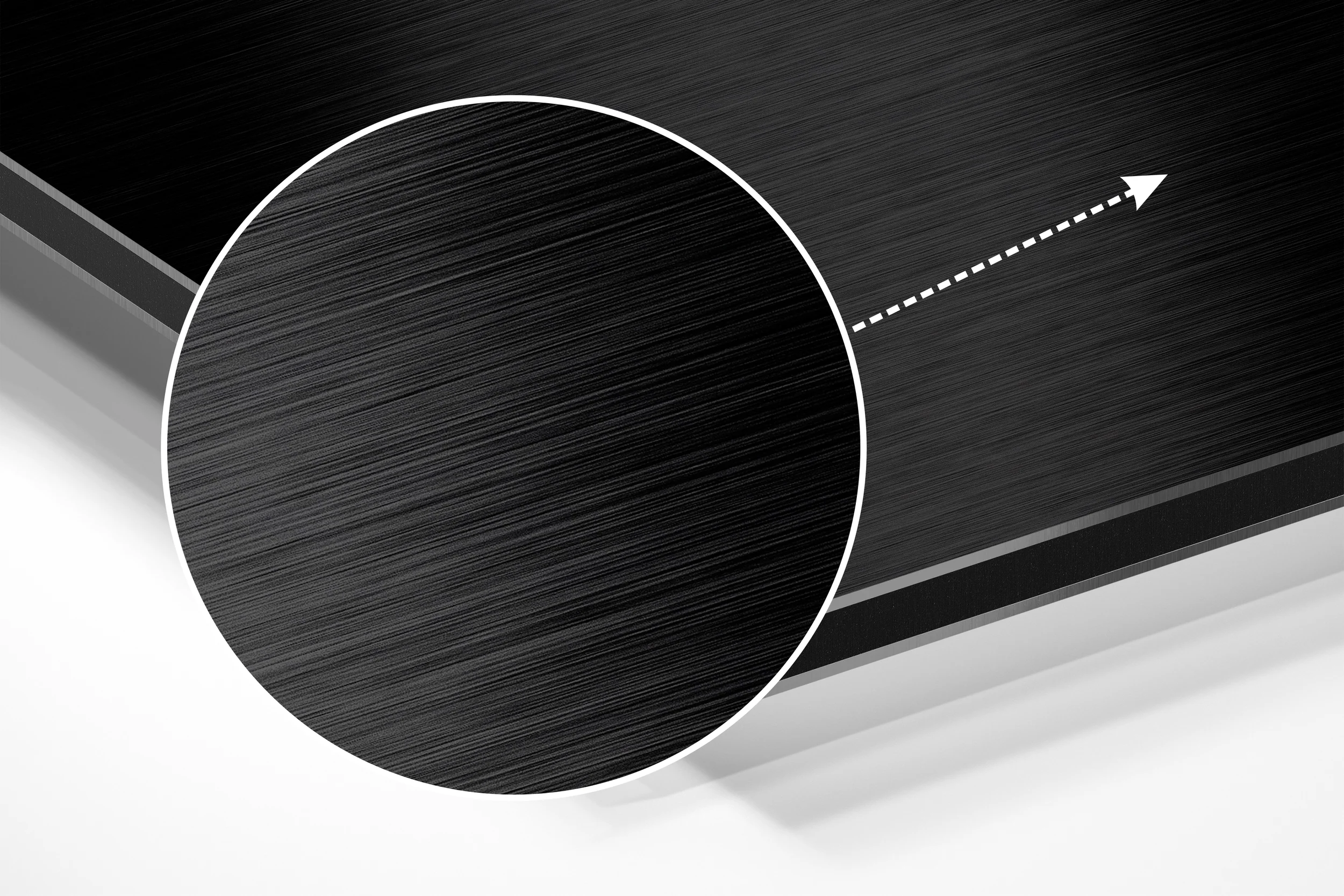 Flower Brushed Aluminium Dibond Wall Art - Image 3