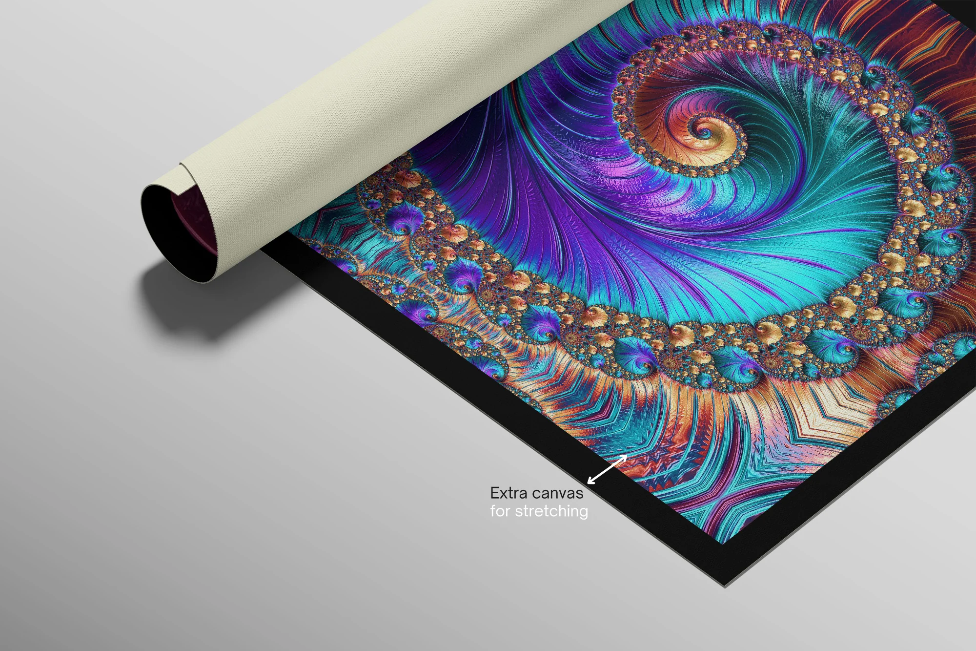 Aurora Spiral Luxe — Haptic 3D Embossed + High-Gloss Lacquer Print - Image 10