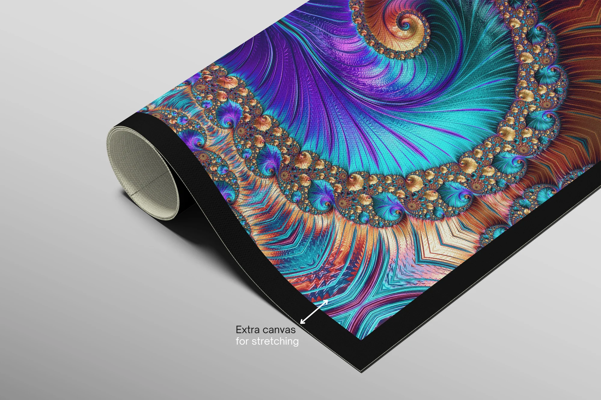 Aurora Spiral Luxe — Haptic 3D Embossed + High-Gloss Lacquer Print - Image 9