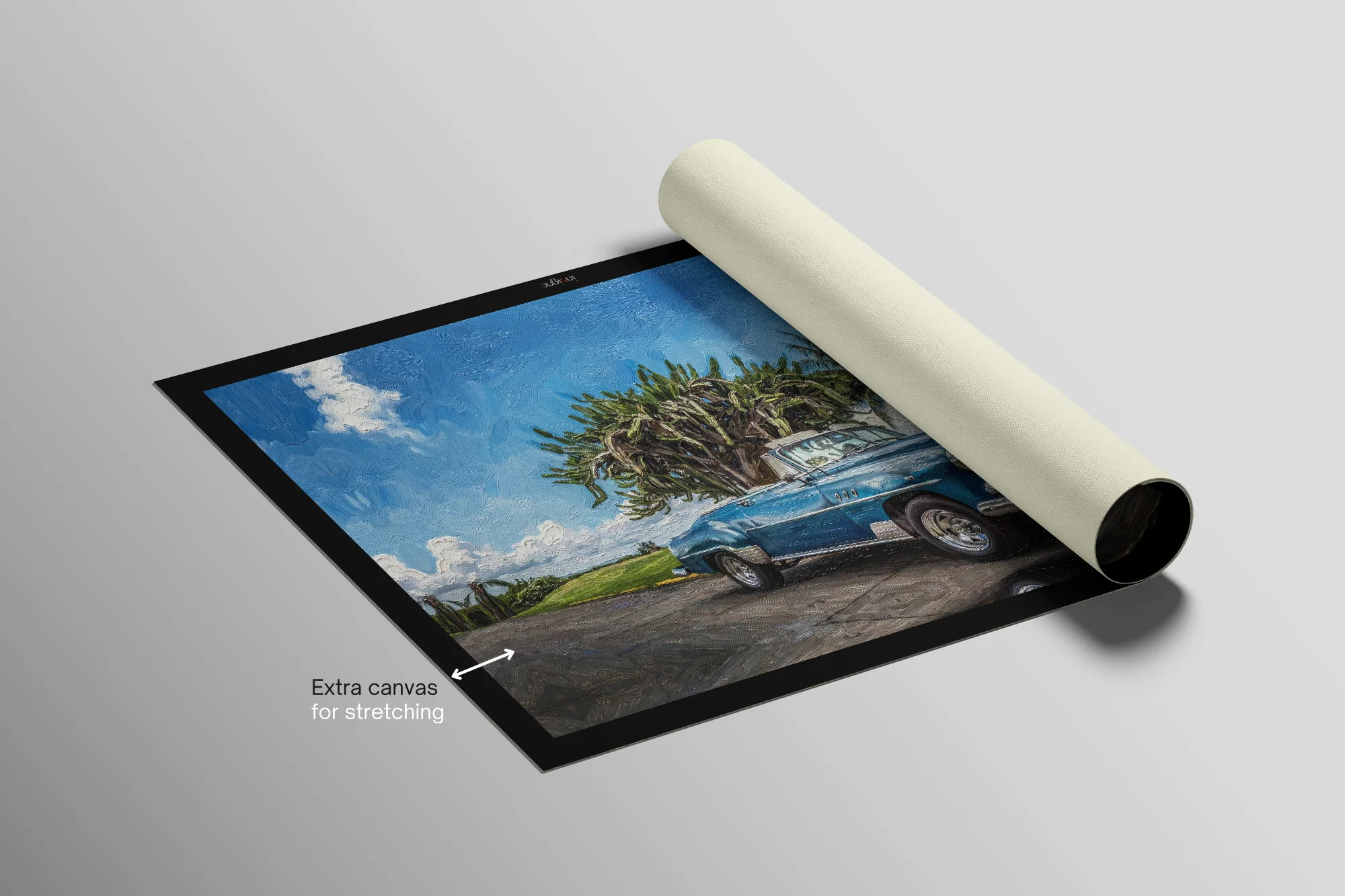 Azure Classic Cruise — 3D Haptic Embossed High-Gloss Luxury Wall Art - Image 12