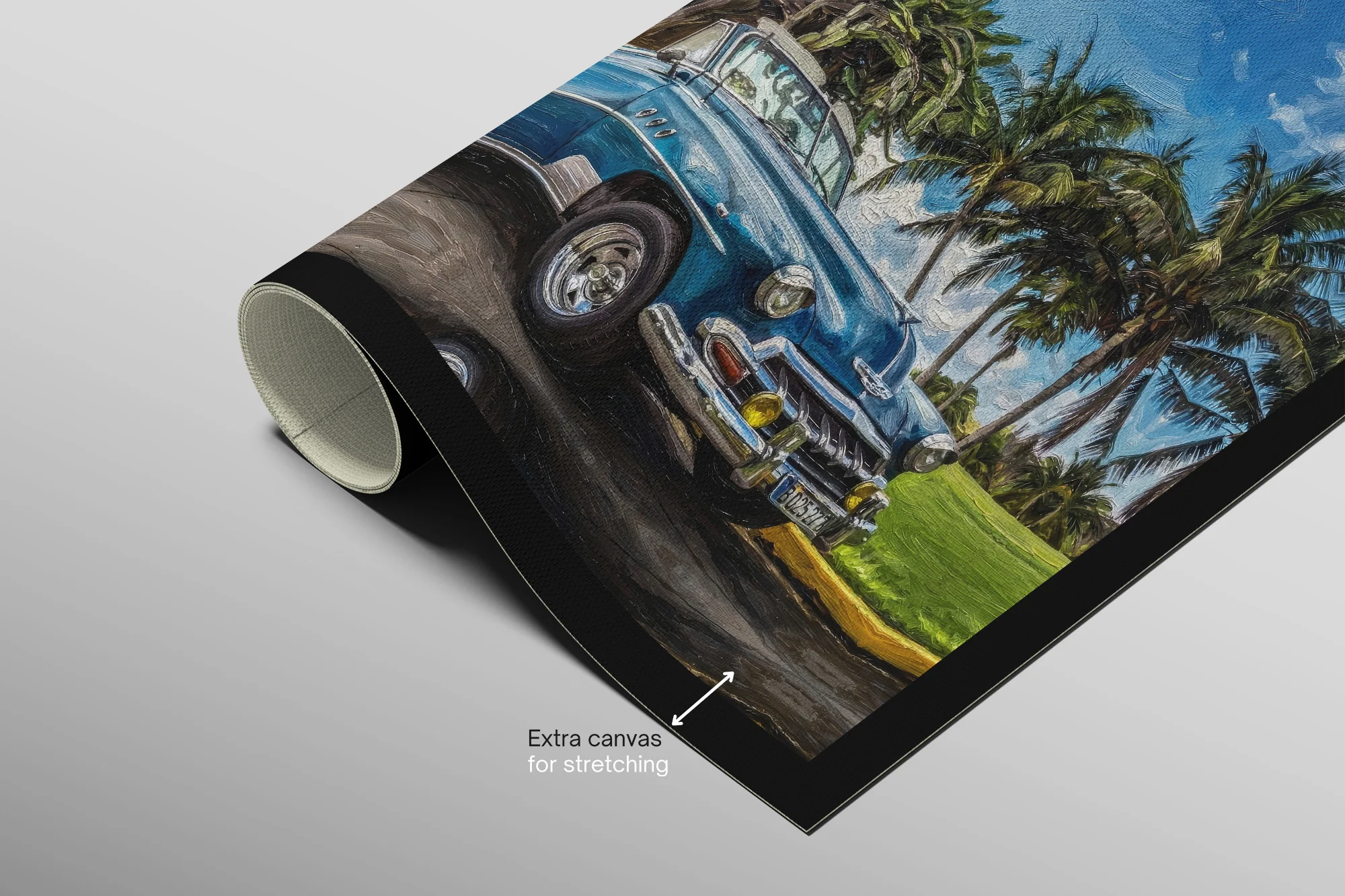 Azure Classic Cruise — 3D Haptic Embossed High-Gloss Luxury Wall Art - Image 13