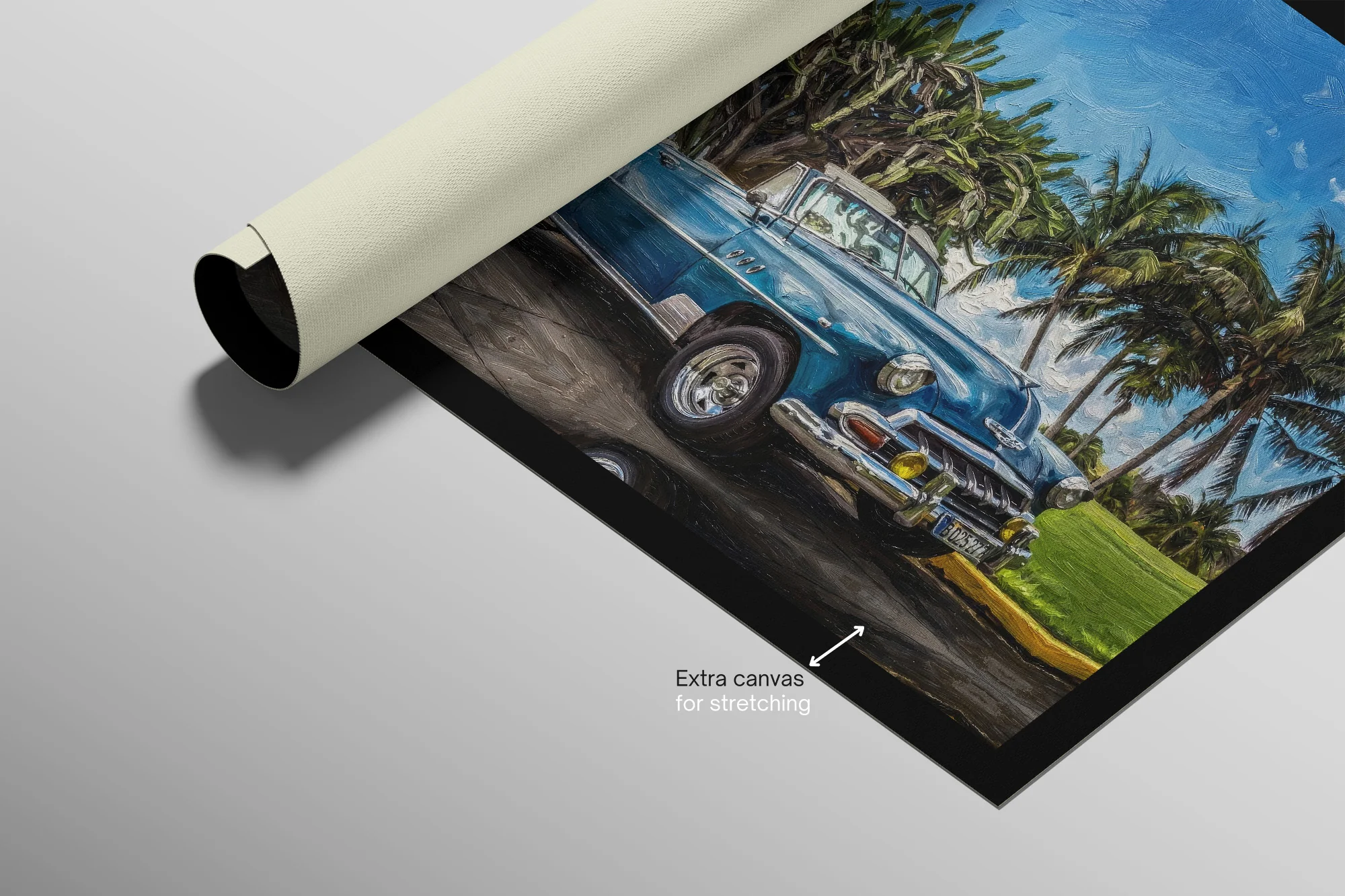 Azure Classic Cruise — 3D Haptic Embossed High-Gloss Luxury Wall Art - Image 14