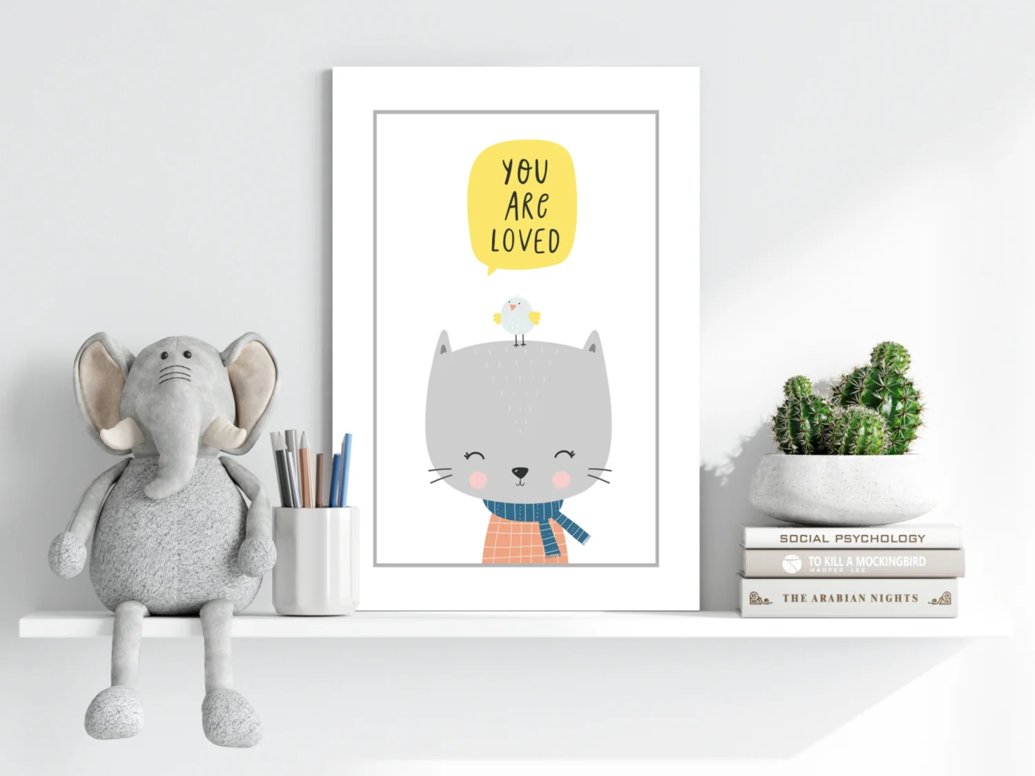 You Are Loved Aluminum Print - Image 6