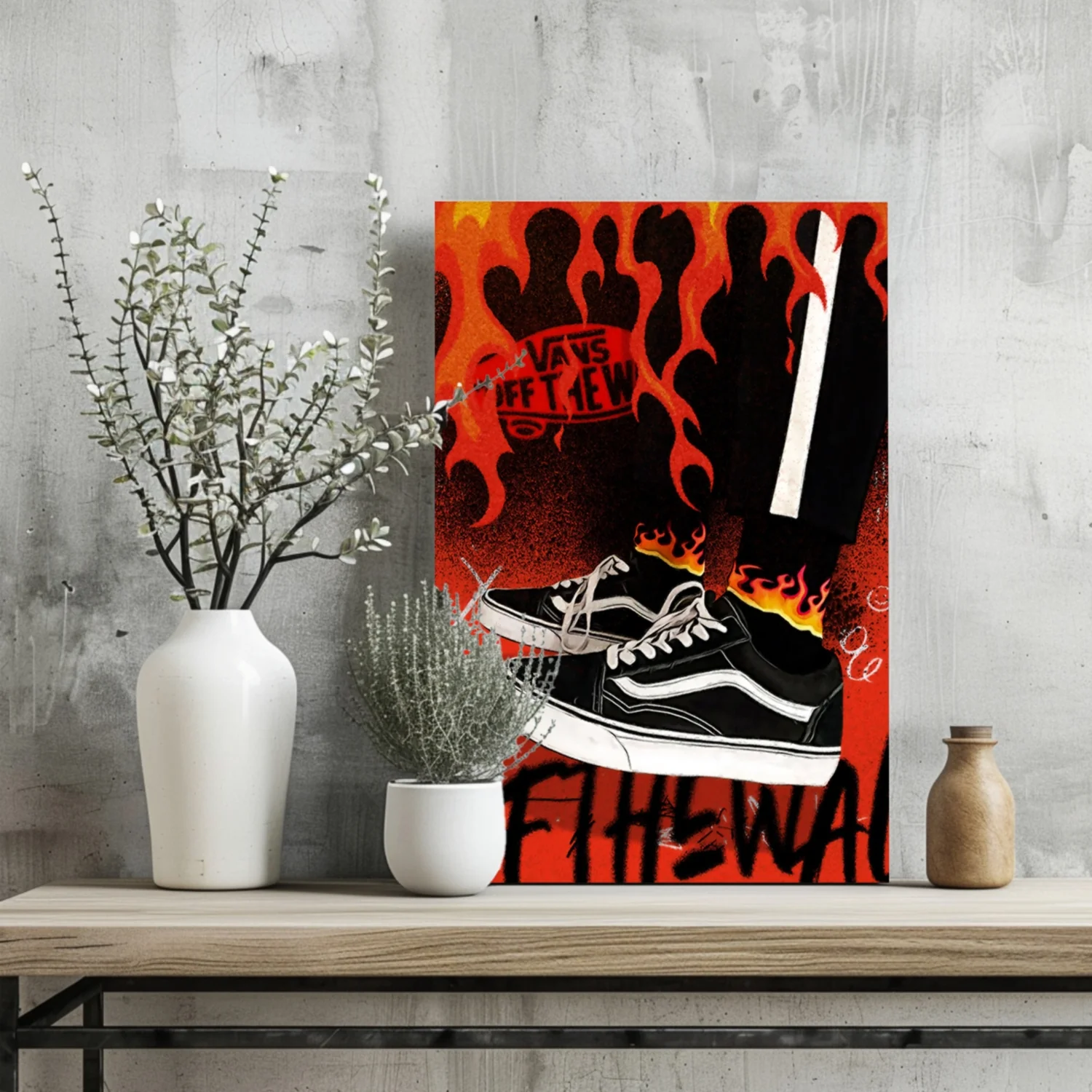 Sneakers Aluminum Print - Image 2