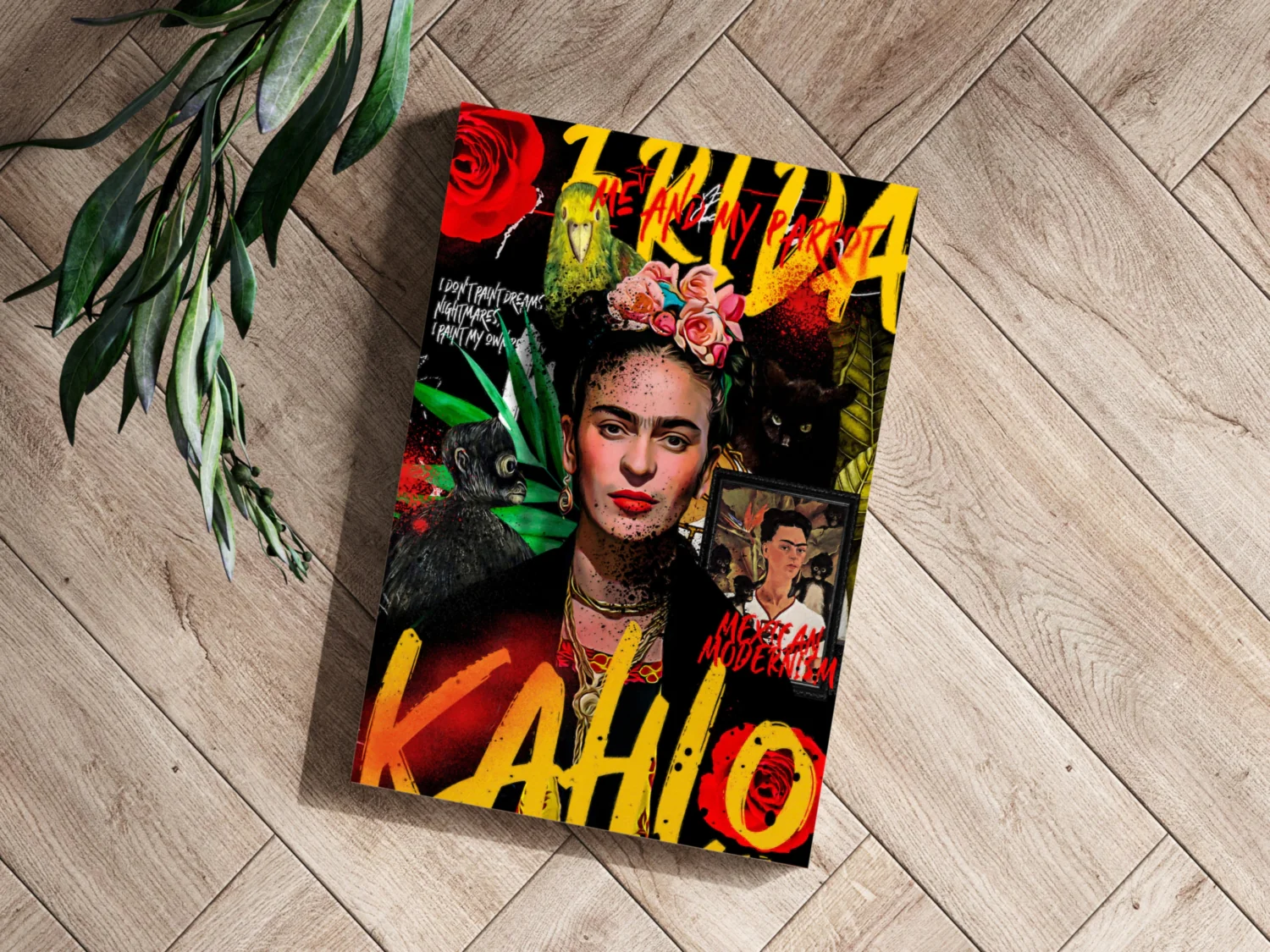 Frida Kahlo Aluminum Print - Image 3