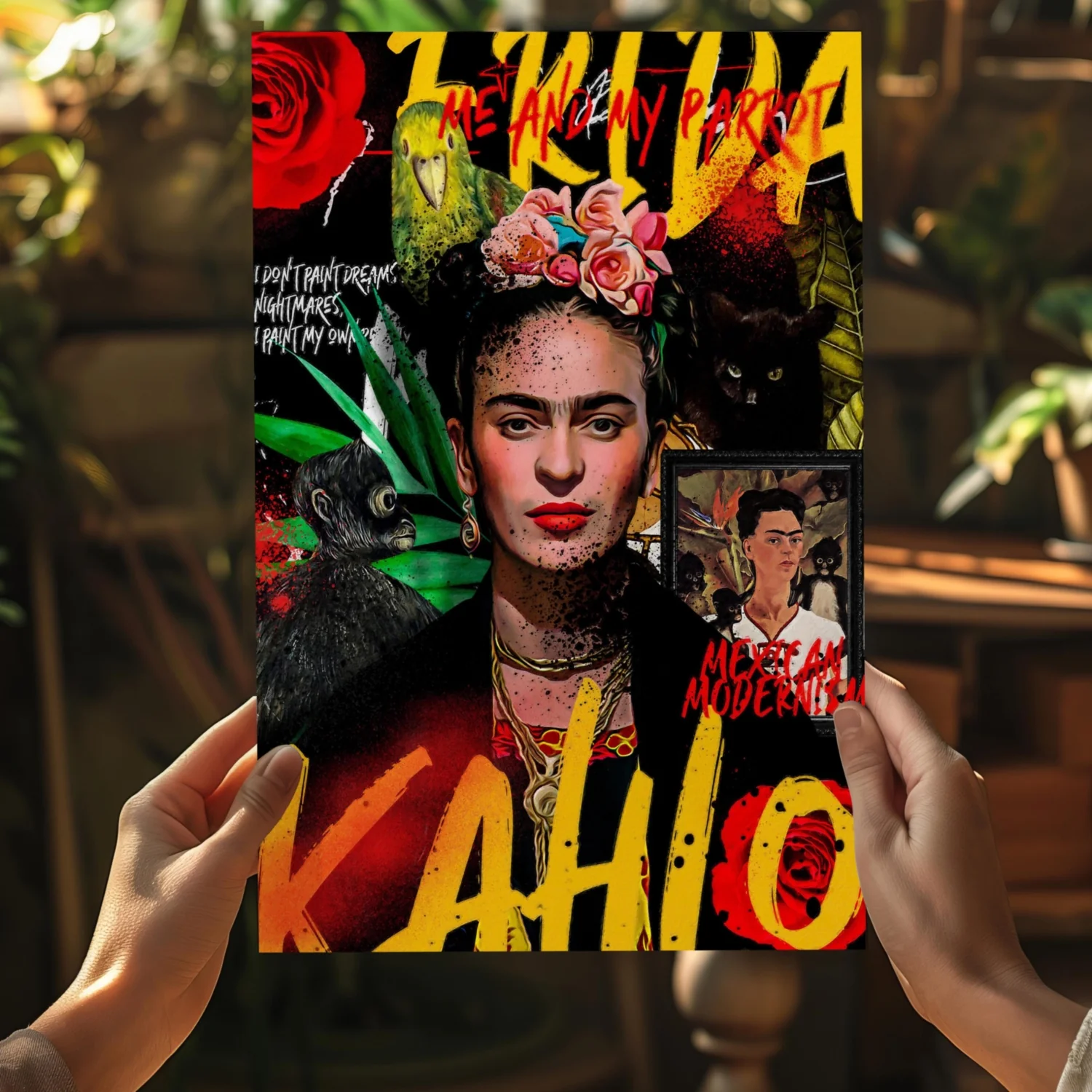 Frida Kahlo Aluminum Print - Image 5