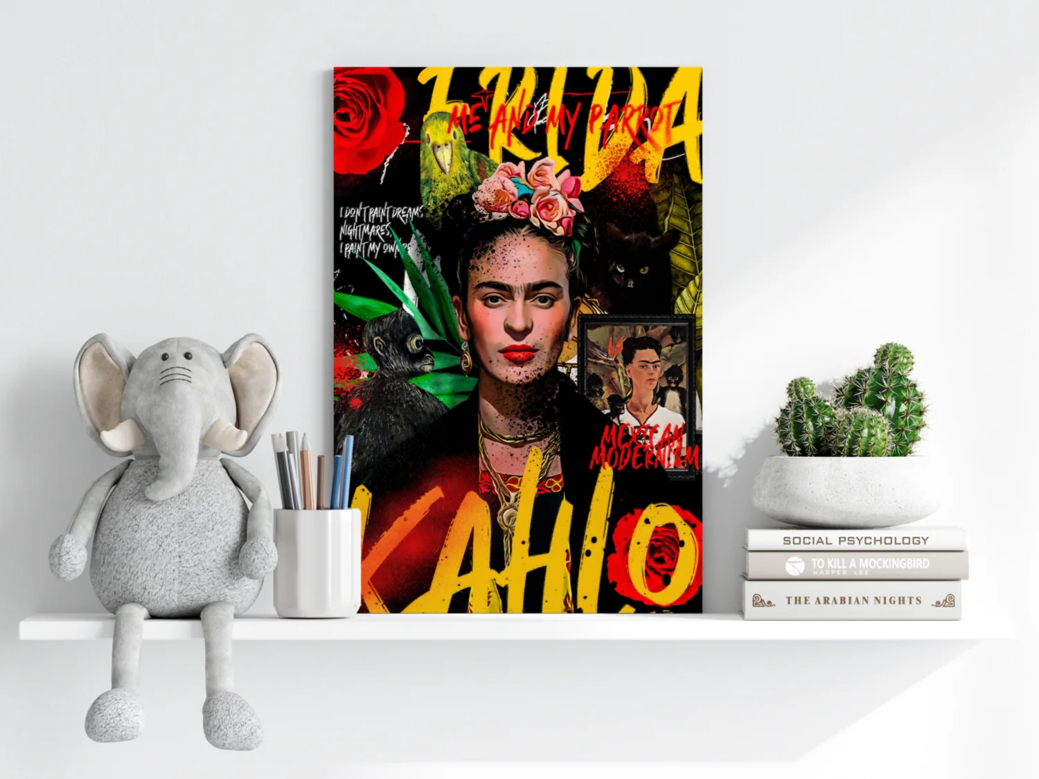 Frida Kahlo Aluminum Print - Image 6