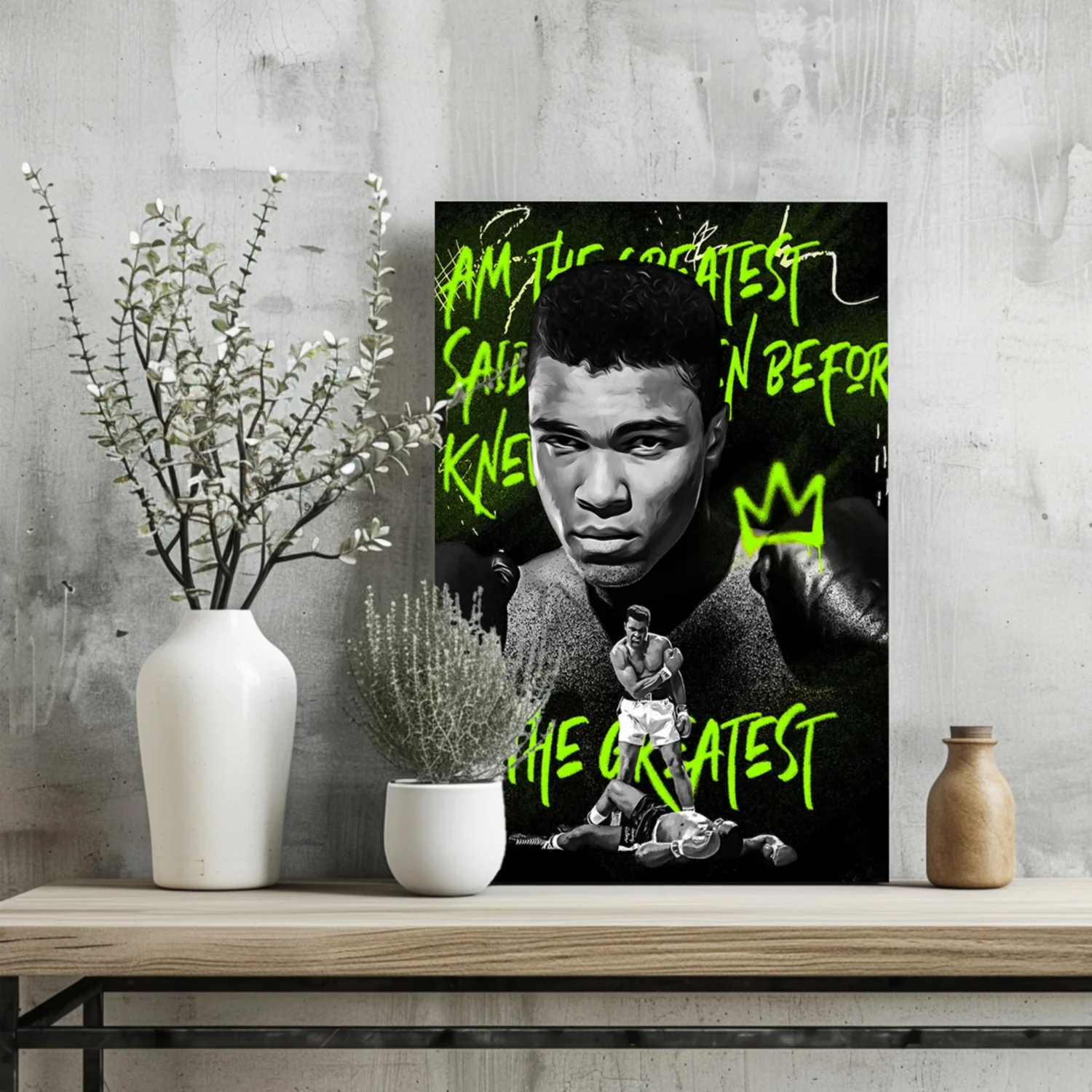 Muhammad Ali Aluminum Print - Image 2