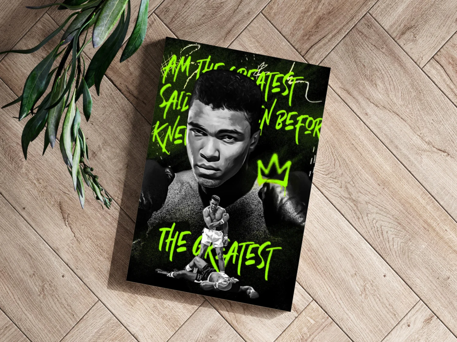 Muhammad Ali Aluminum Print - Image 3