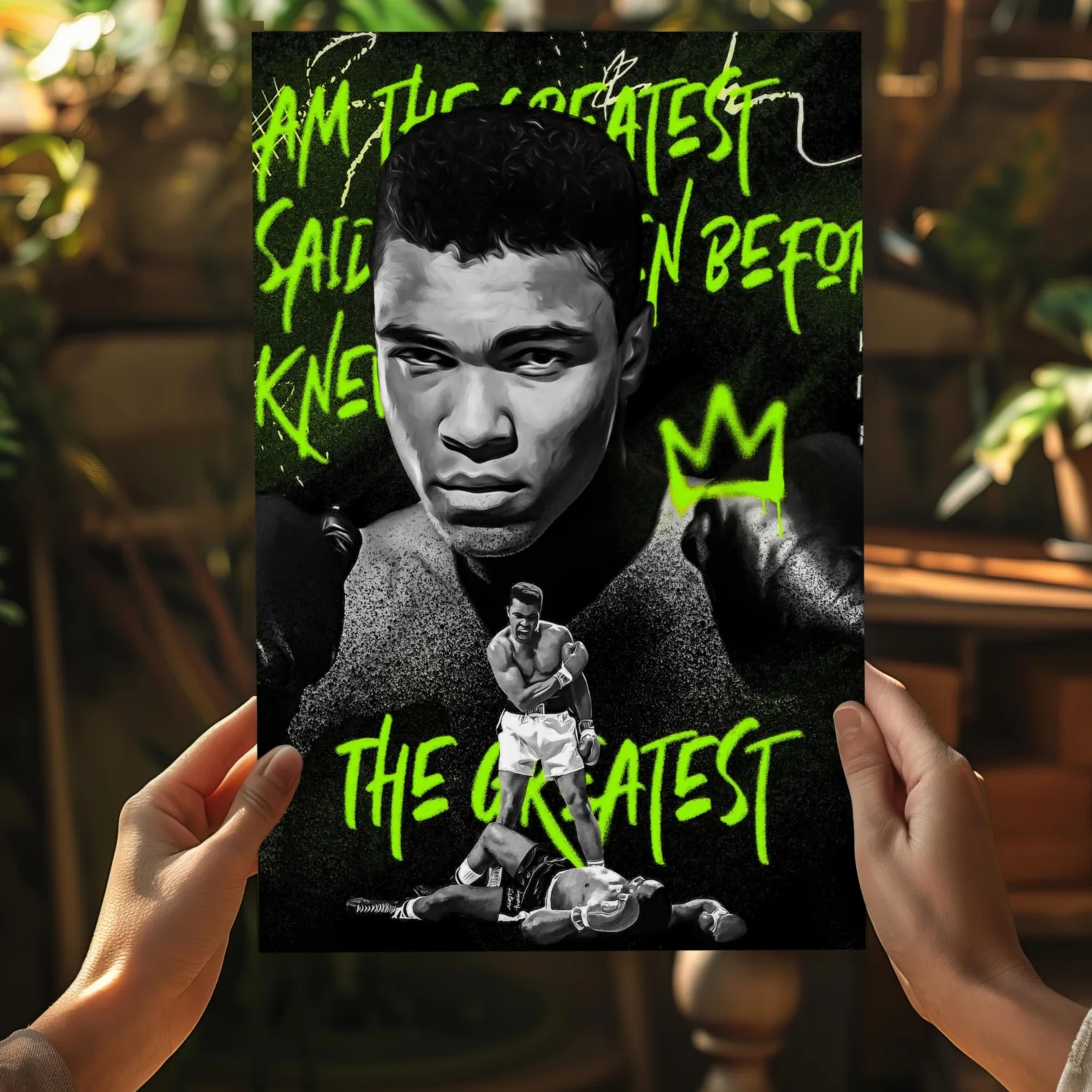 Muhammad Ali Aluminum Print - Image 5