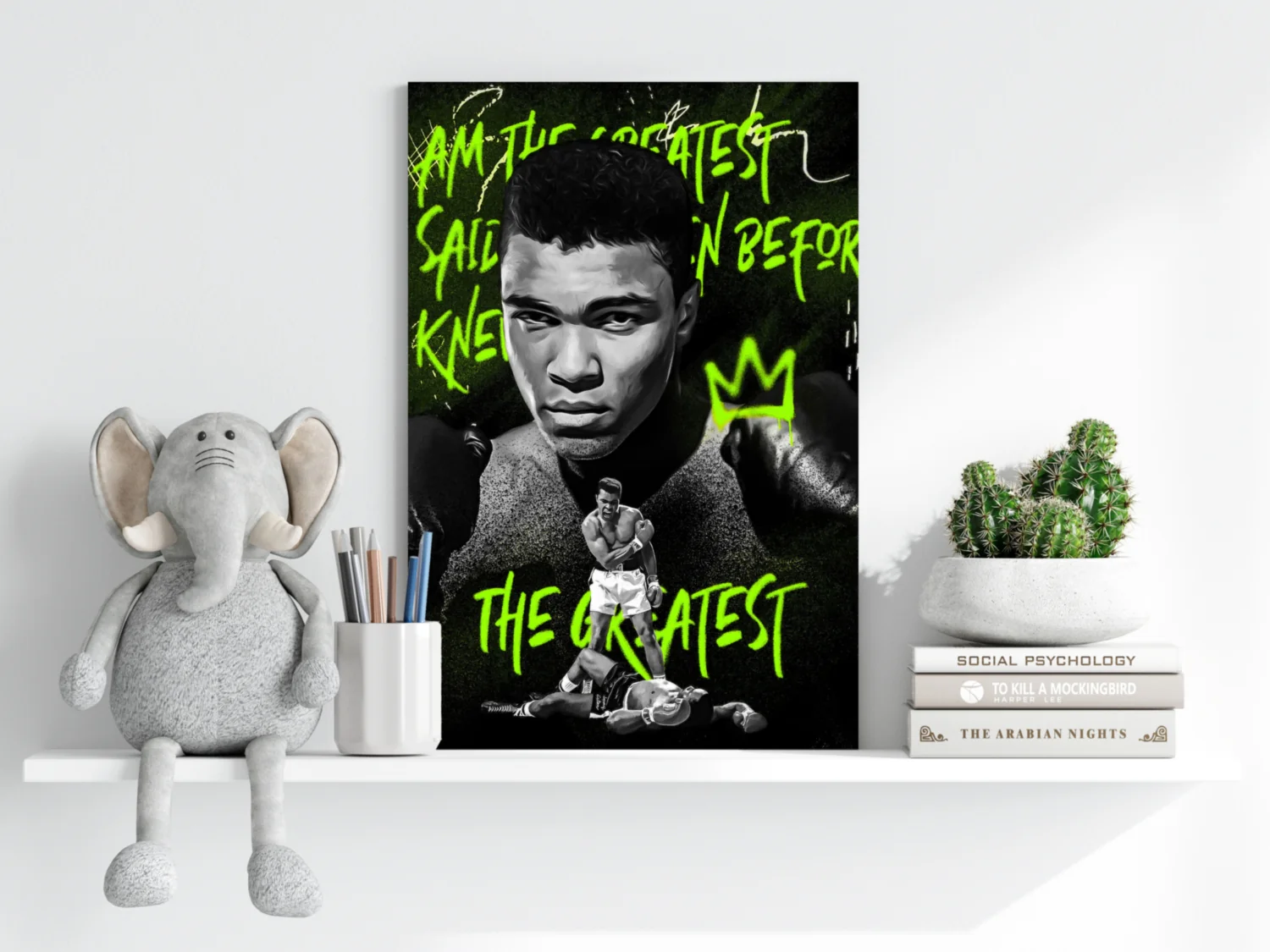 Muhammad Ali Aluminum Print - Image 6