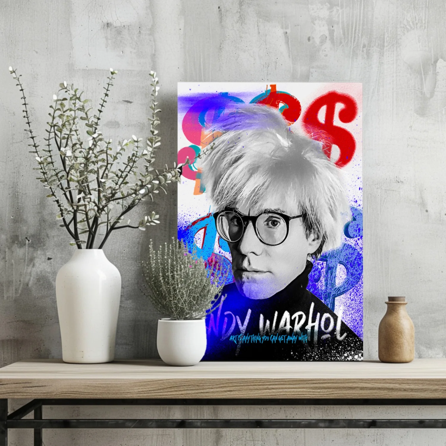 Andy Warhol Aluminum Print - Image 2
