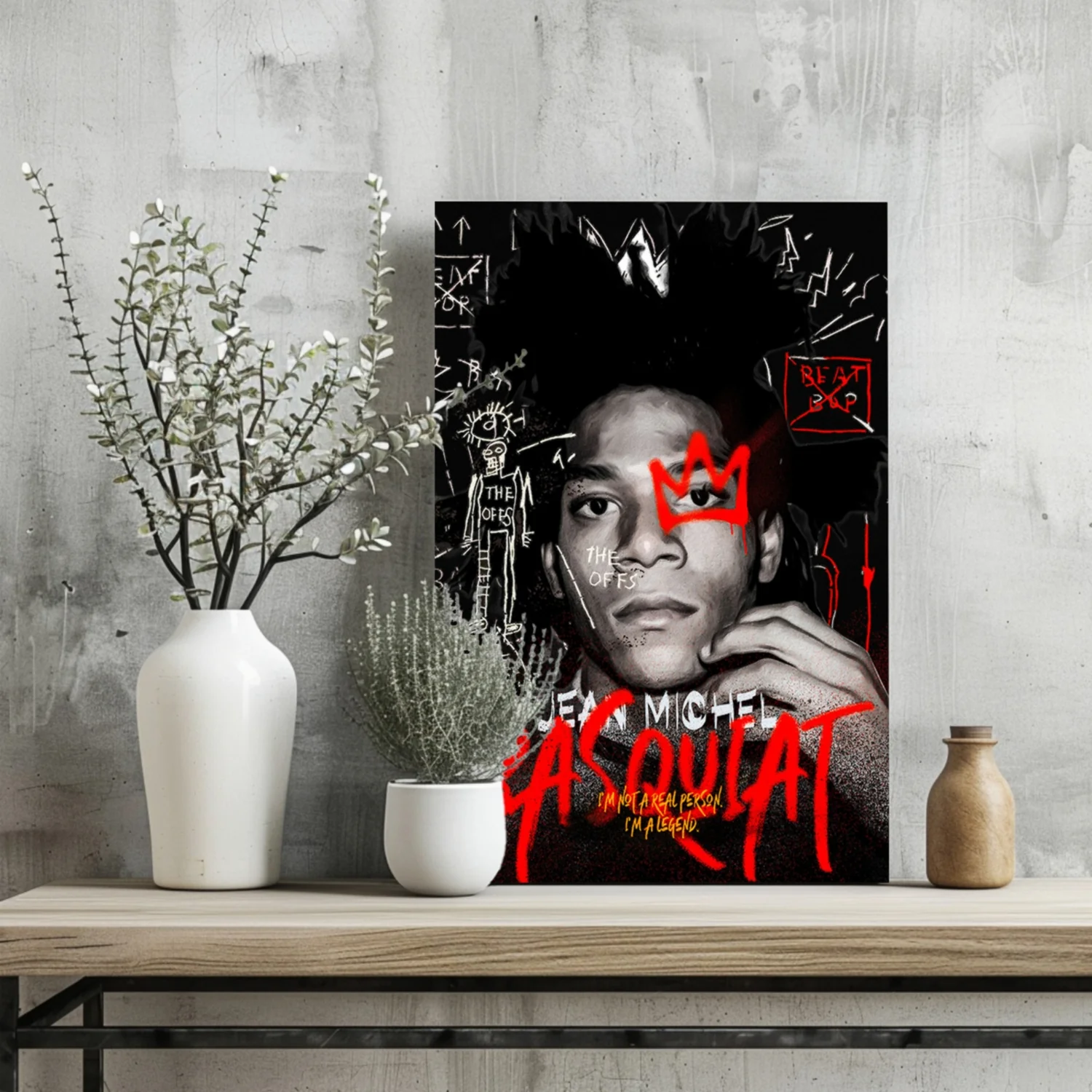 Basquiat Aluminum Print - Image 2