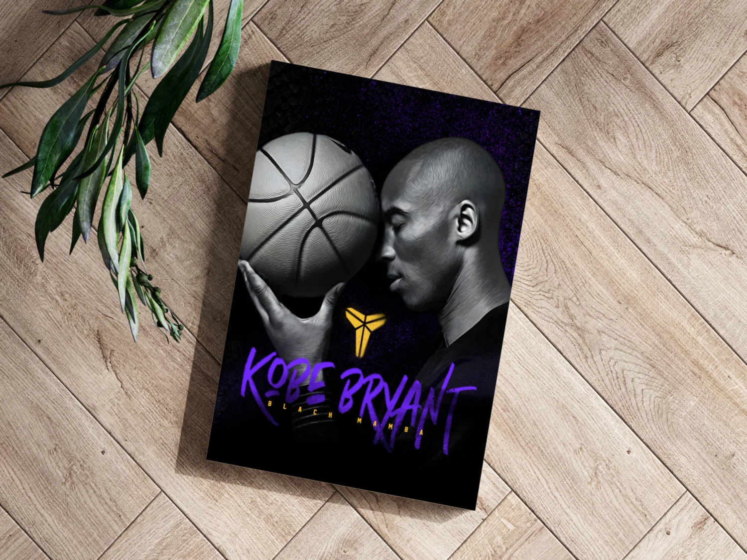 Kobe Bryant Aluminum Print - Image 3