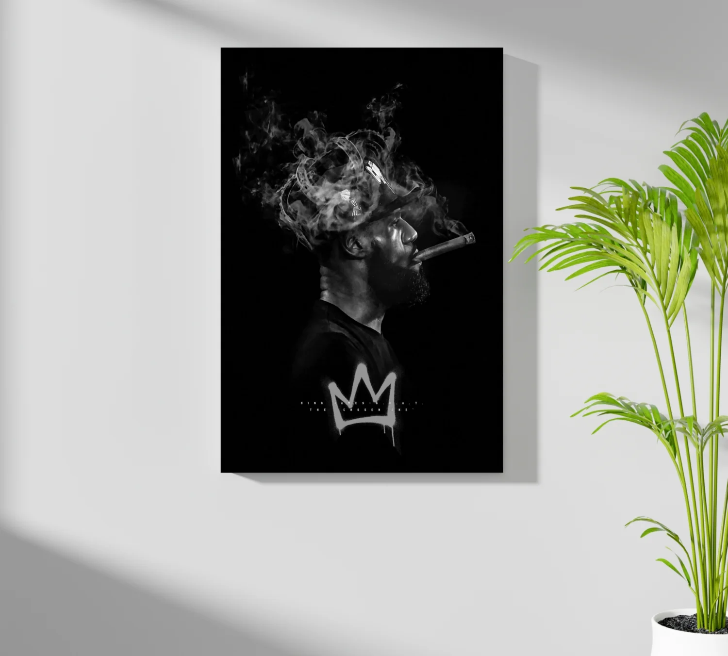 King James Aluminum Print - Image 7