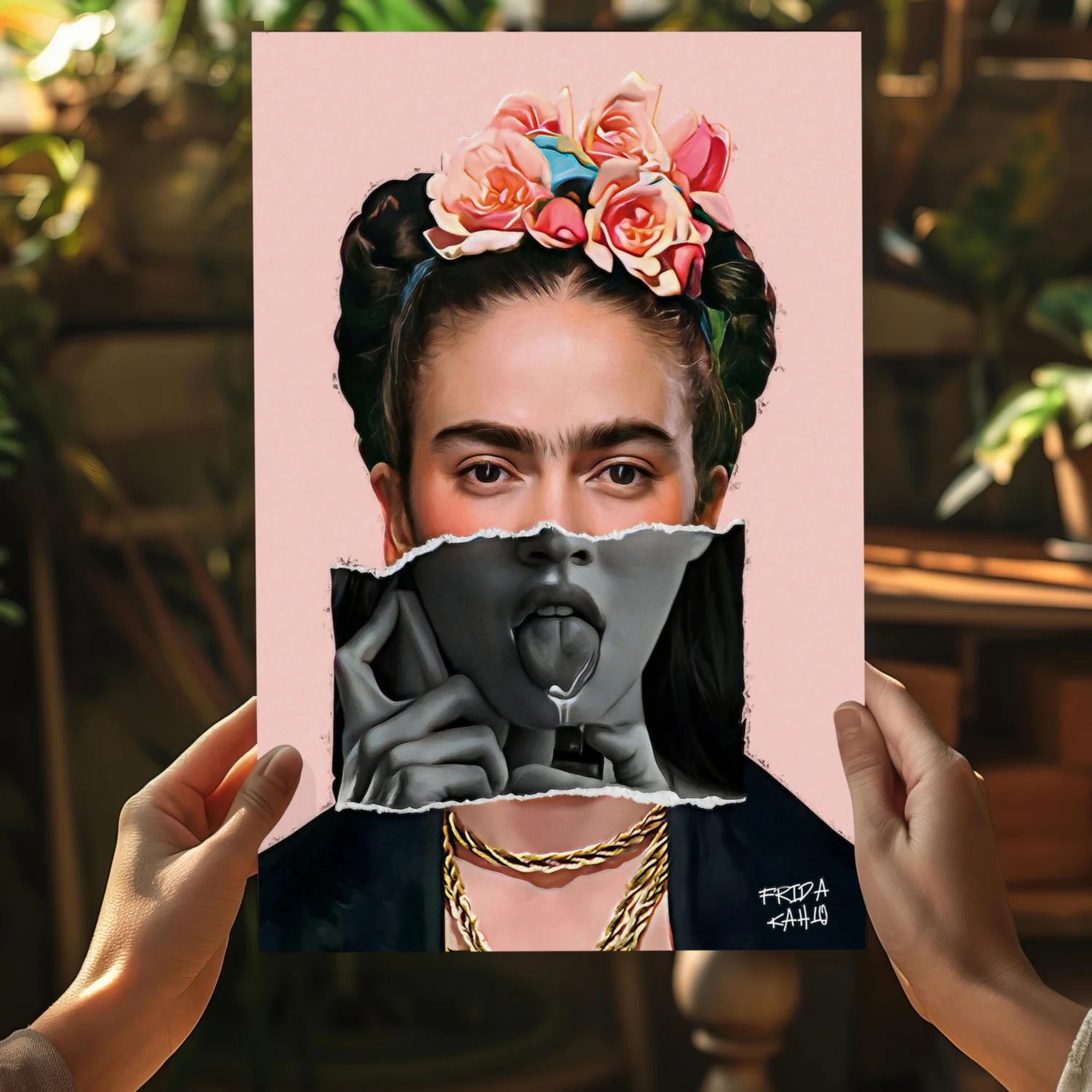 Frida Kahlo Aluminum Print - Image 5