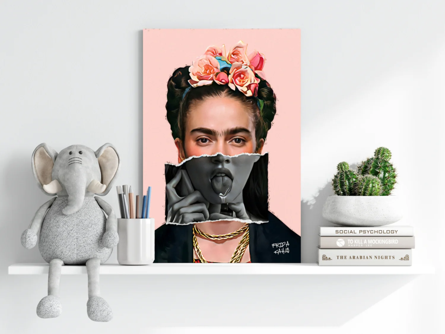 Frida Kahlo Aluminum Print - Image 6