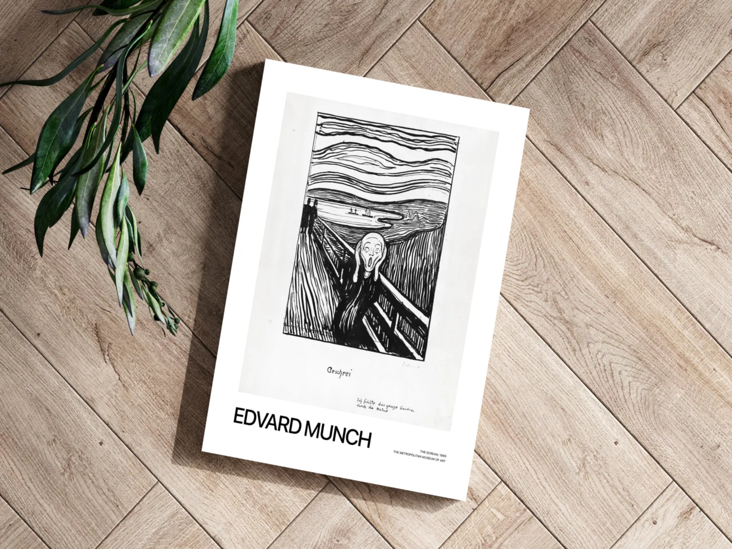 Edward MUNCH Aluminum Print - Image 3