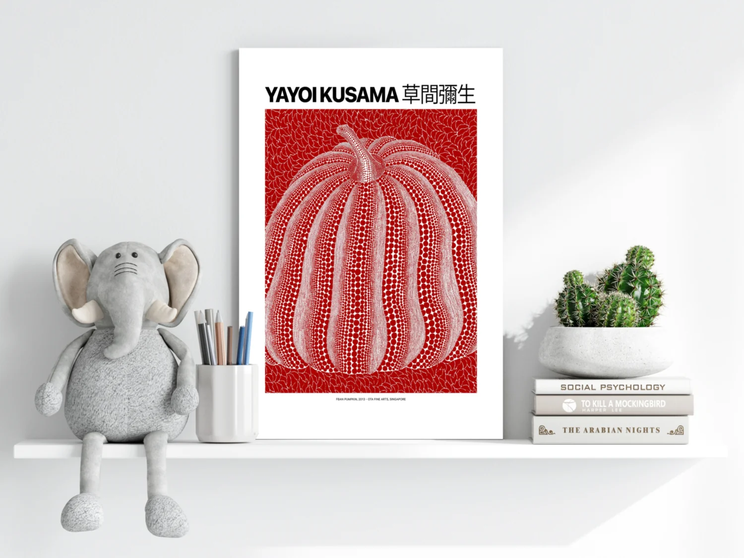 Yayoi Kusama Aluminum Print - Image 6