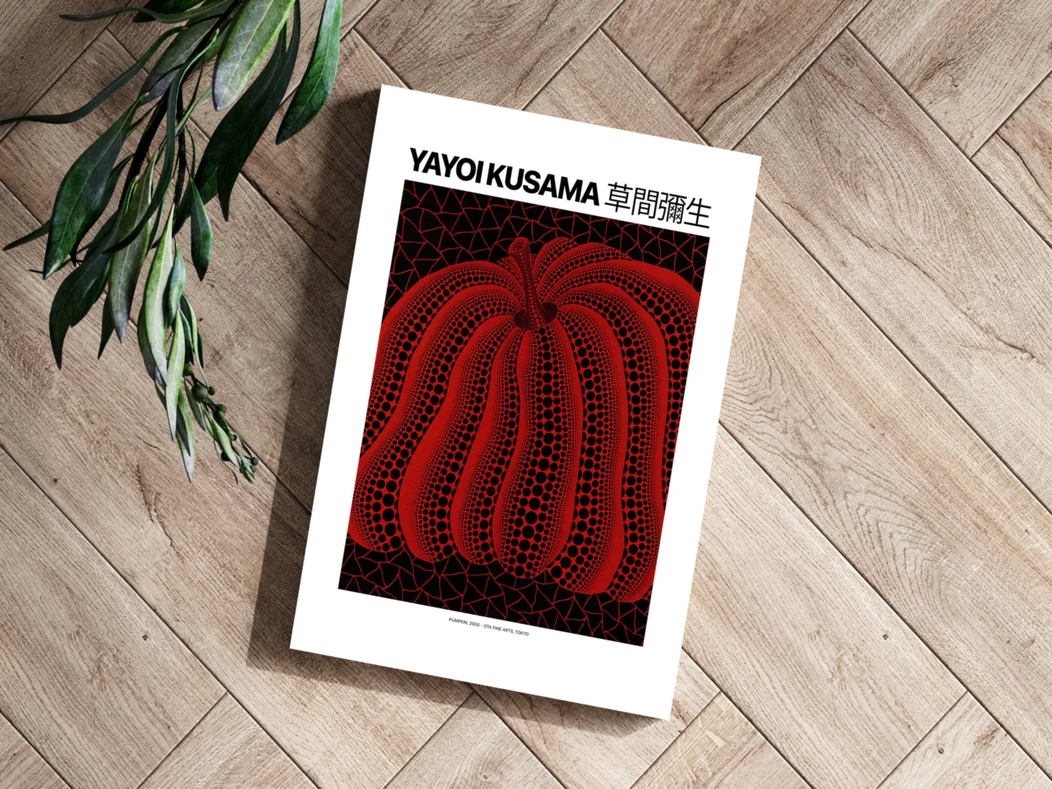 Yayoi Kusama Aluminum Print - Image 3