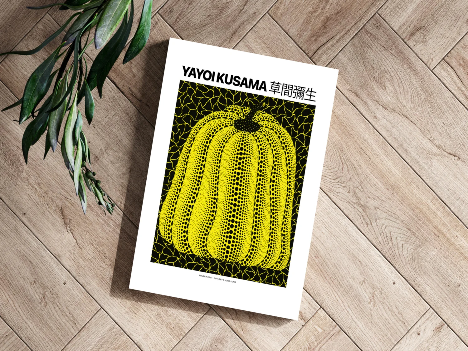 Yayoi Kusama Aluminum Print - Image 3