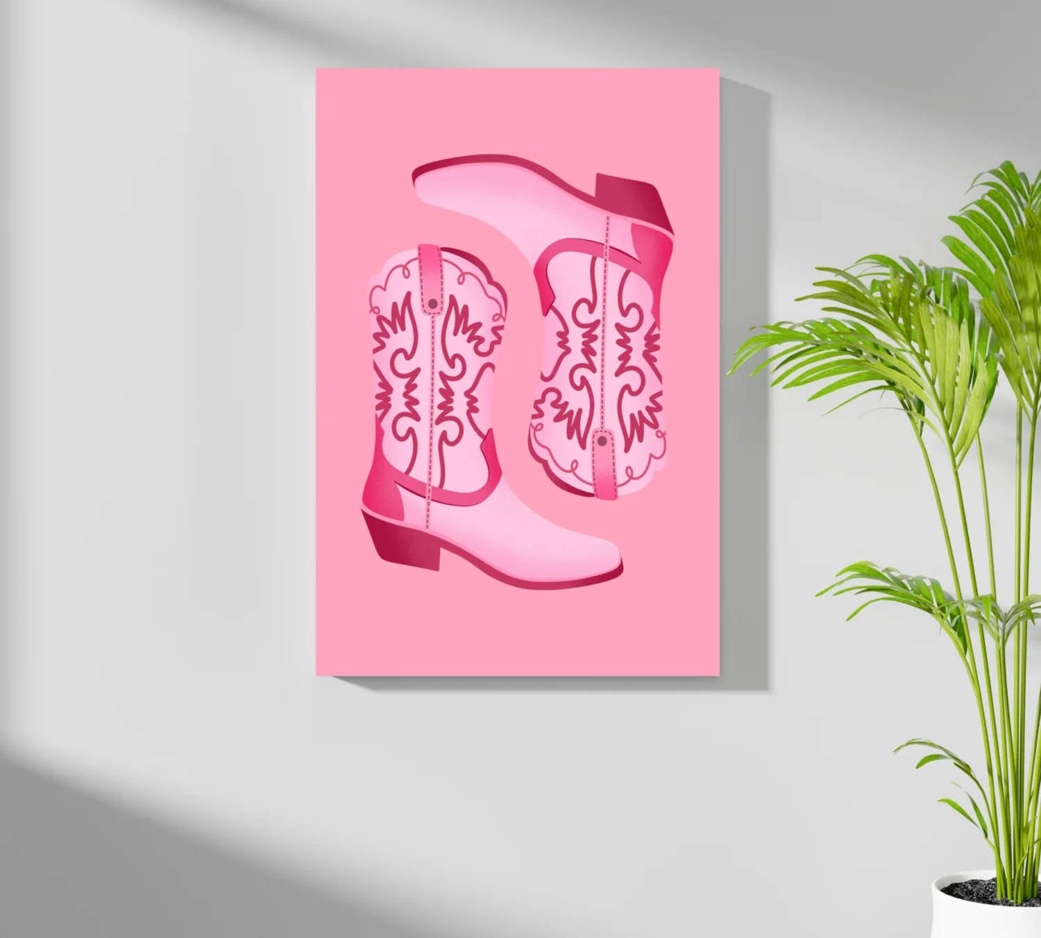 Pinky Boots Aluminum Print - Image 7