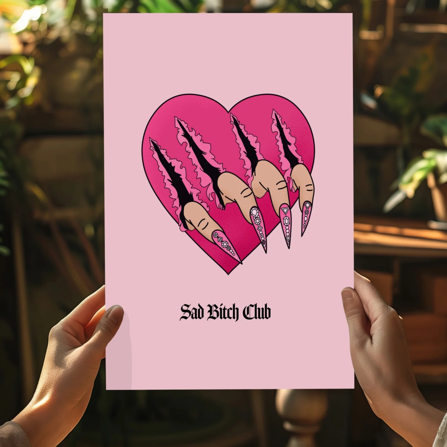 Sad Club Aluminum Print - Image 5