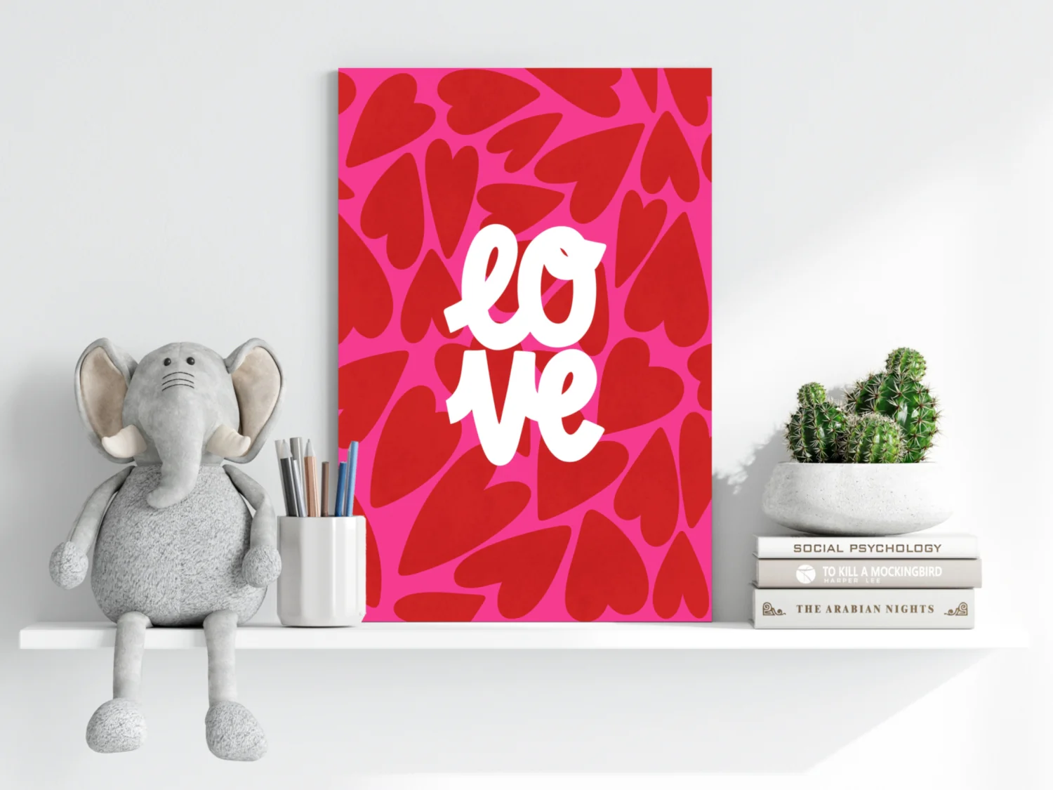 Love Aluminum Print - Image 6