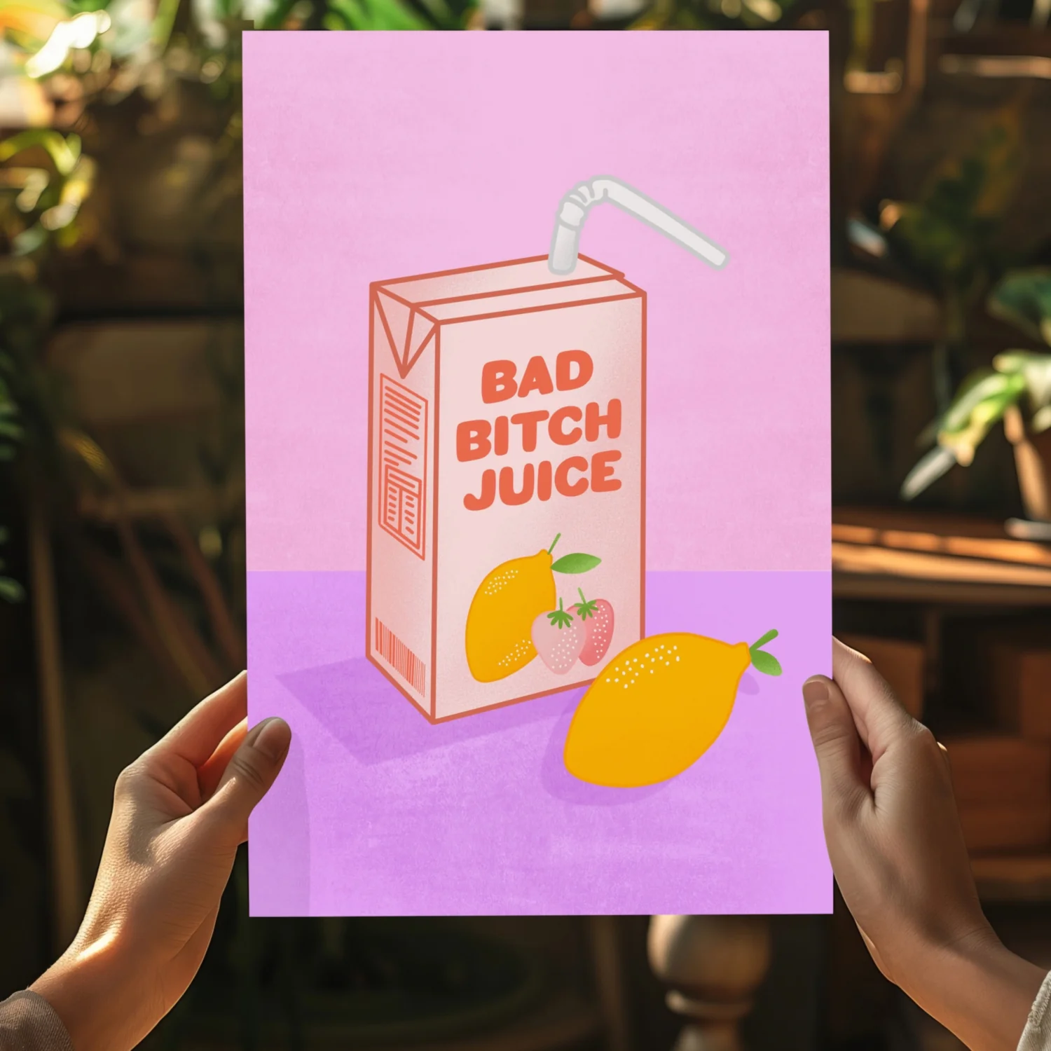Bad Juice Aluminum Print - Image 5