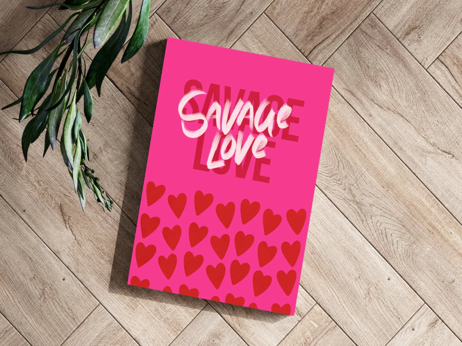 Savage Love Aluminum Print - Image 3