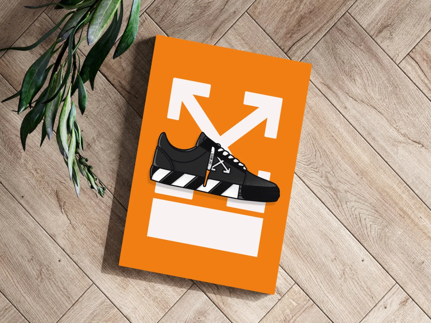 Sneakers Aluminum Print - Image 3