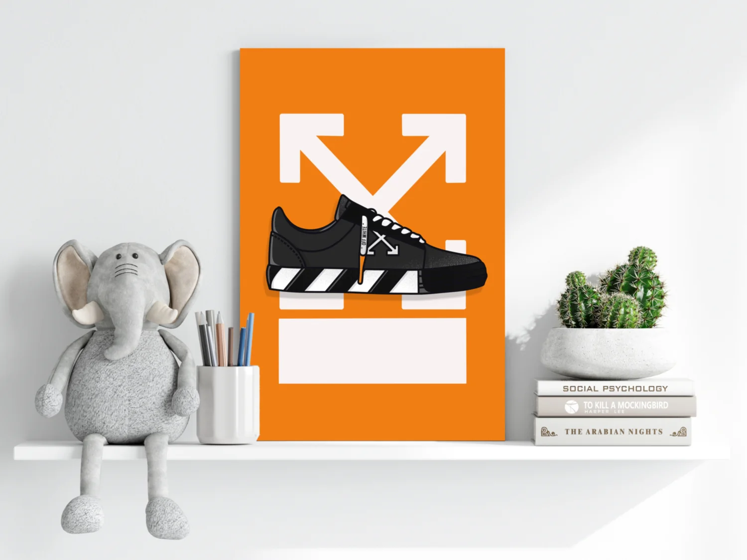 Sneakers Aluminum Print - Image 6